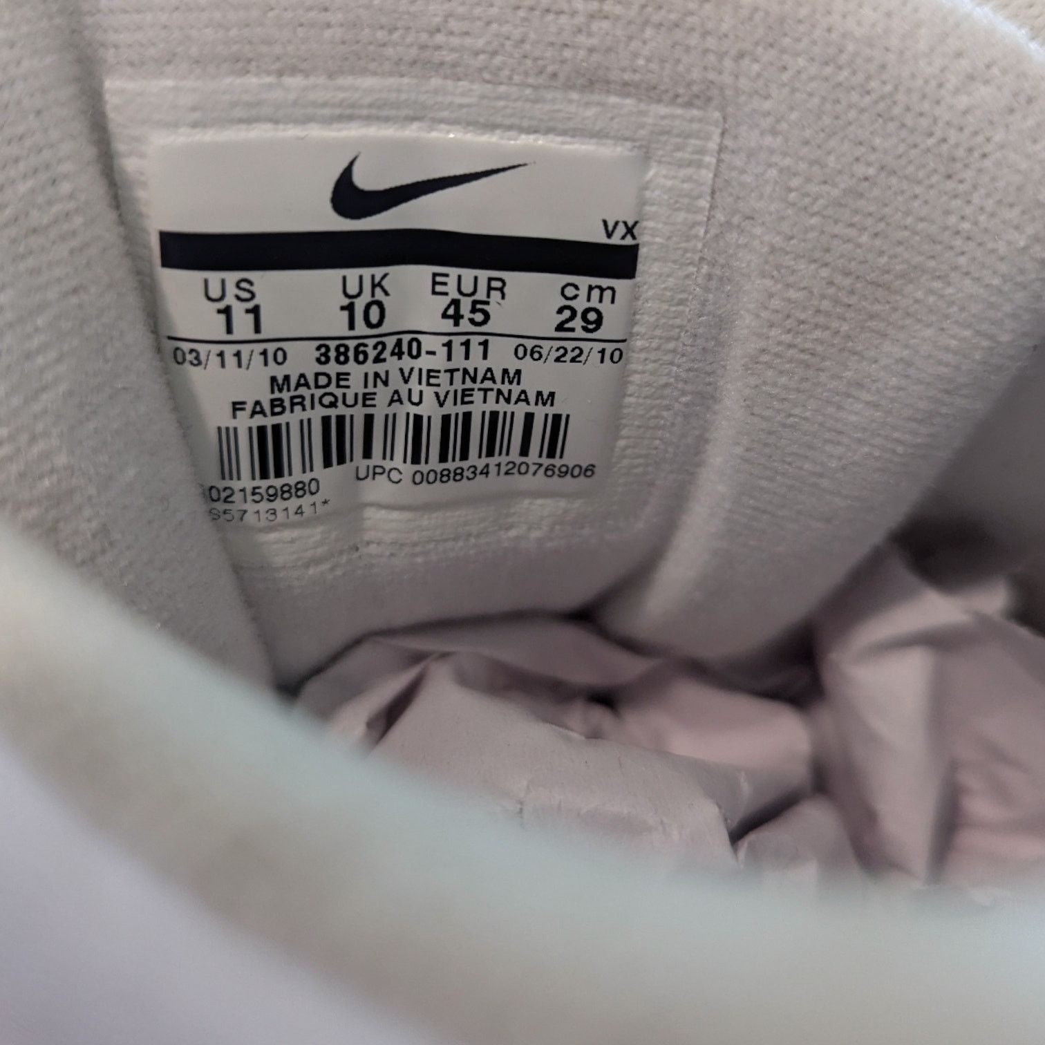 Nike Nike White Baseline Low Sneakers Size 11 Size US 11 / EU 44 - 6 Thumbnail