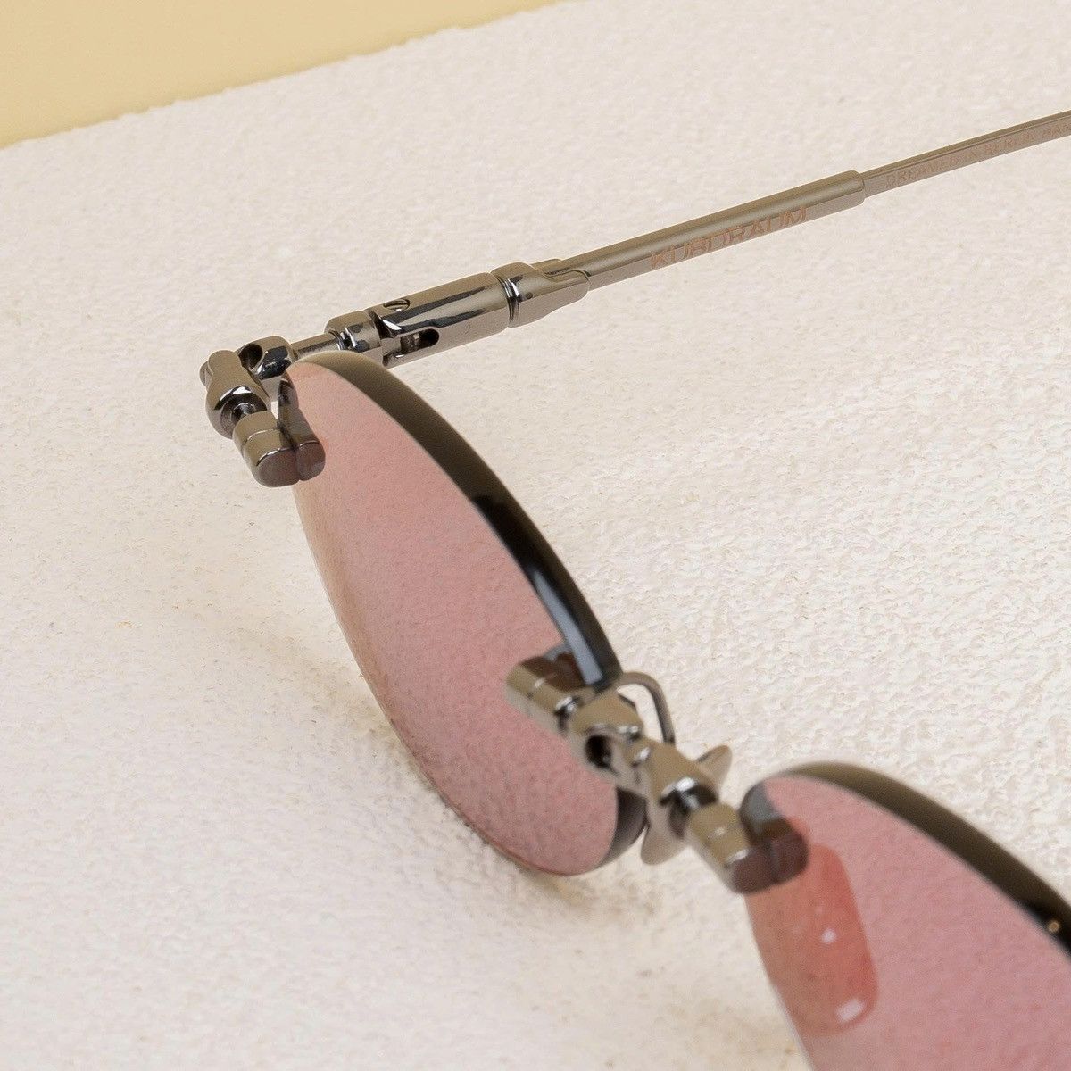 Kuboraum KUBORAUM H62 GM GUN METAL FLASH VIOLET BLUE SUNGLASSES Size ONE SIZE - 4 Thumbnail