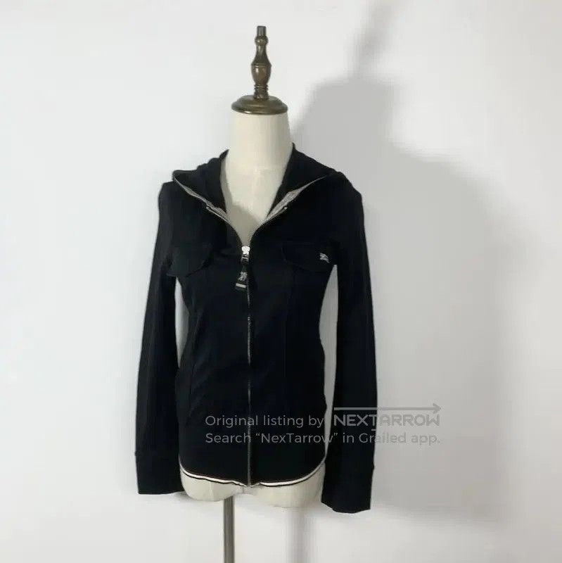 Burberry Burberry Black Cotton Long Sleeve Cardigan. Size M / US 6-8 / IT 42-44 - 1 Thumbnail