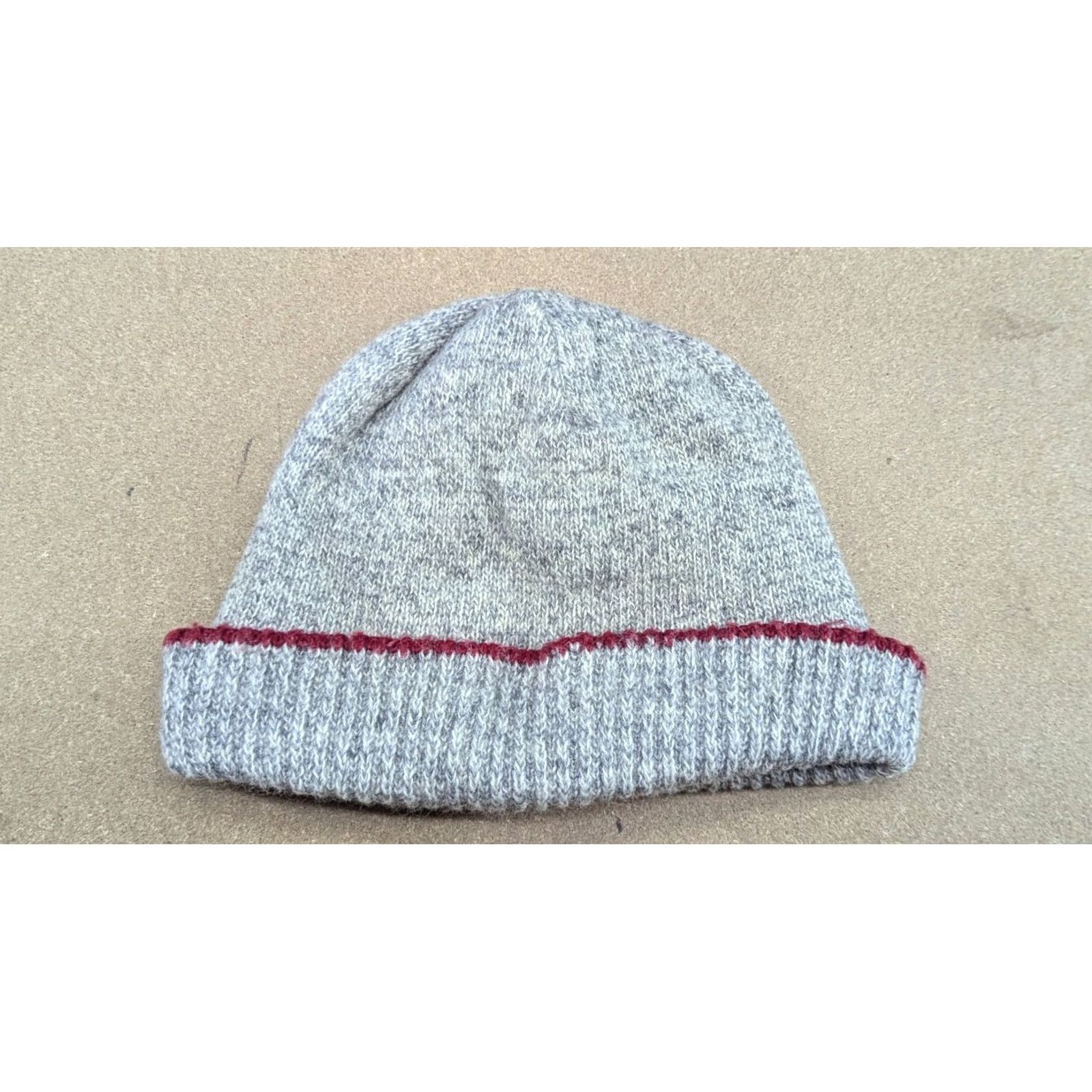 Gant GANT Beanie Hat Wool Gray Insulated Cuffed Ribbon Size S-M Unisex Adults Vintage Size ONE SIZE - 2 Thumbnail