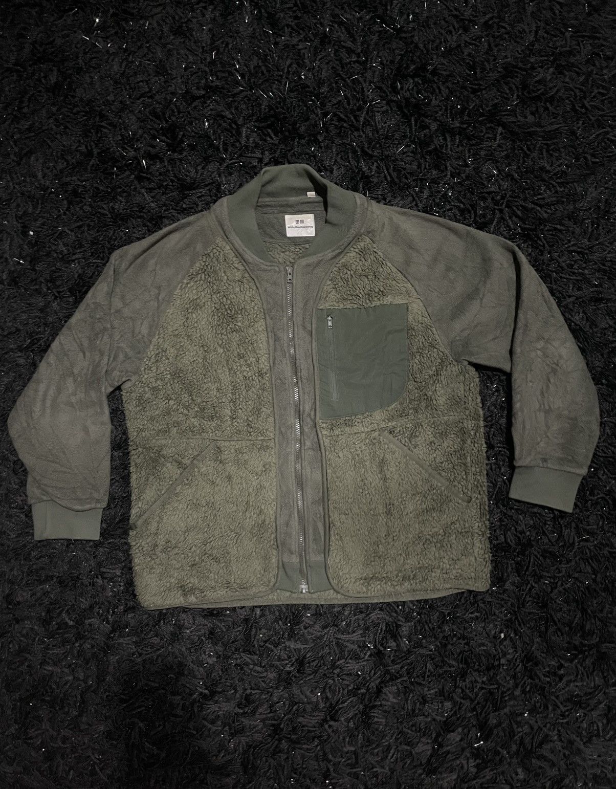 Uniqlo × White Mountaineering Uniqlo White Mountaineering sherpa fleece jacket blockTech Size US L / EU 52-54 / 3 - 1 Thumbnail