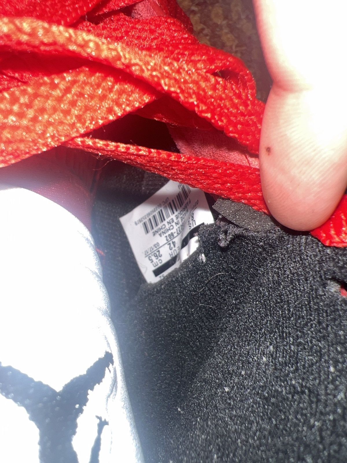 Jordan Brand × Nike jordan retro 5 red suede Size US 8.5 / EU 41-42 - 2 Thumbnail