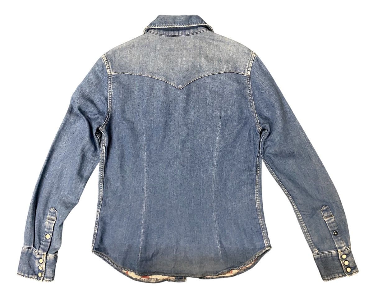 Hysteric Glamour Hysteric Glamour Denim Western Shirt Print Lined Size US XS / EU 42 / 0 - 2 Thumbnail