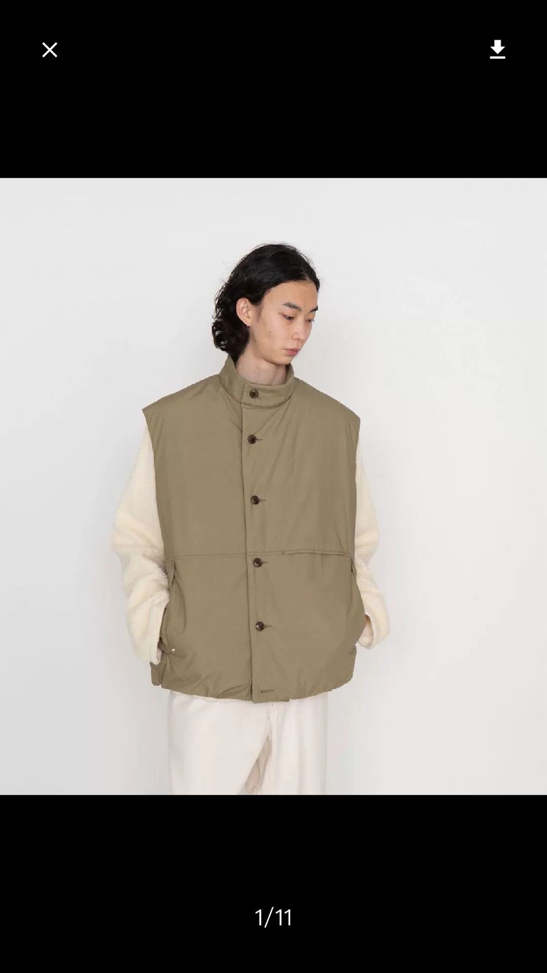 Nanamica New Nanamica Khaki Vest for Fall Size US L / EU 52-54 / 3 - 1 Thumbnail