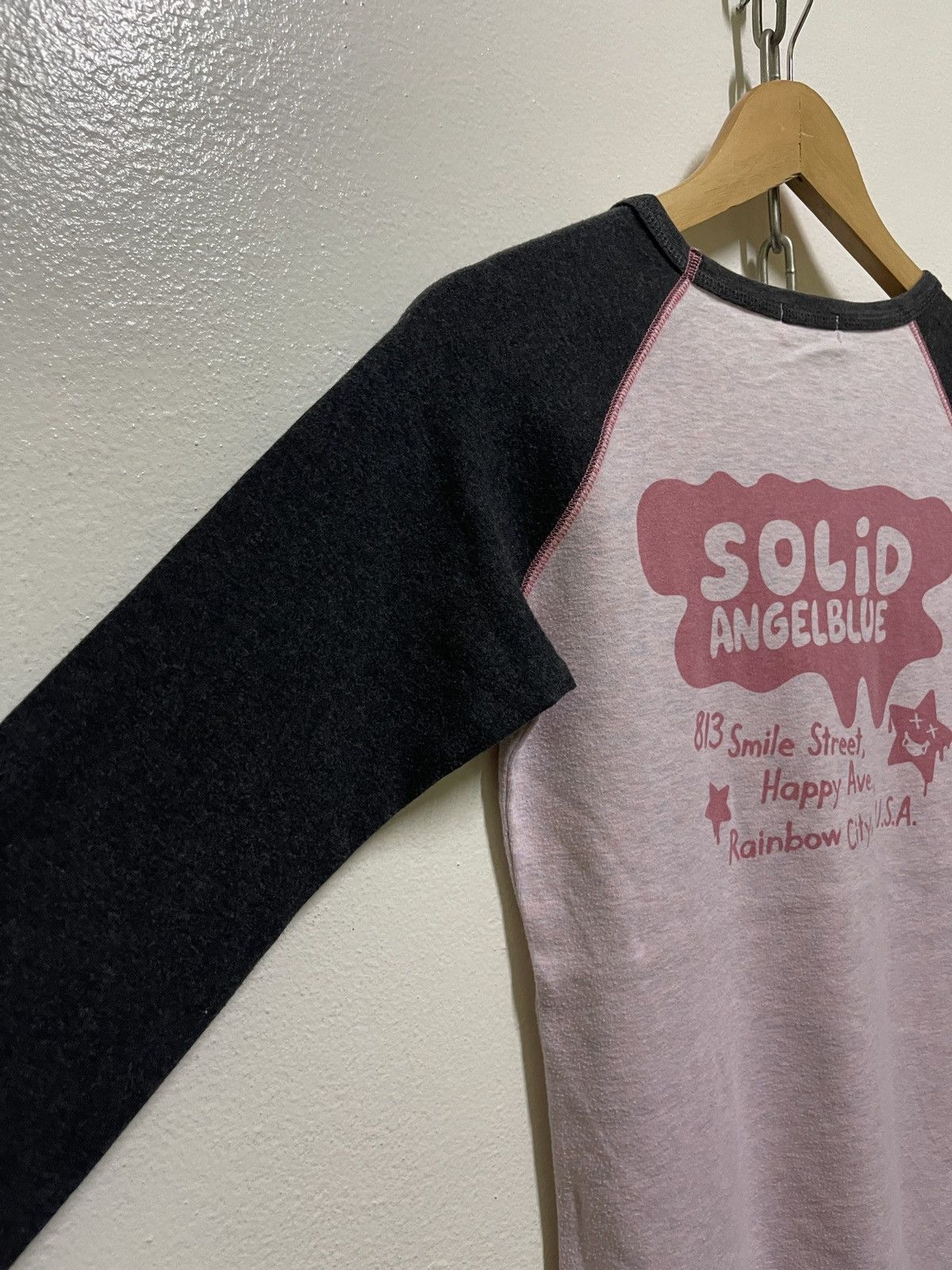 Angel Blue × Japanese Brand × Vintage Angel Blue Raglan T Shirt Size L / US 10 / IT 46 - 11 Thumbnail
