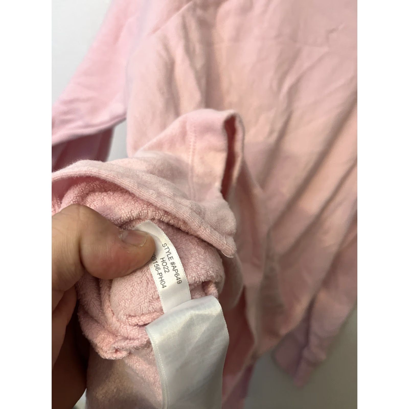 J.Crew J.Crew Sweatshirt Tunic Button-Collar Fleece Pink Size S Women Casual, Cotton Blend, Long Sleeve, Regular, Vintage: No, AP649 Size S / US 4 / IT 40 - 4 Thumbnail