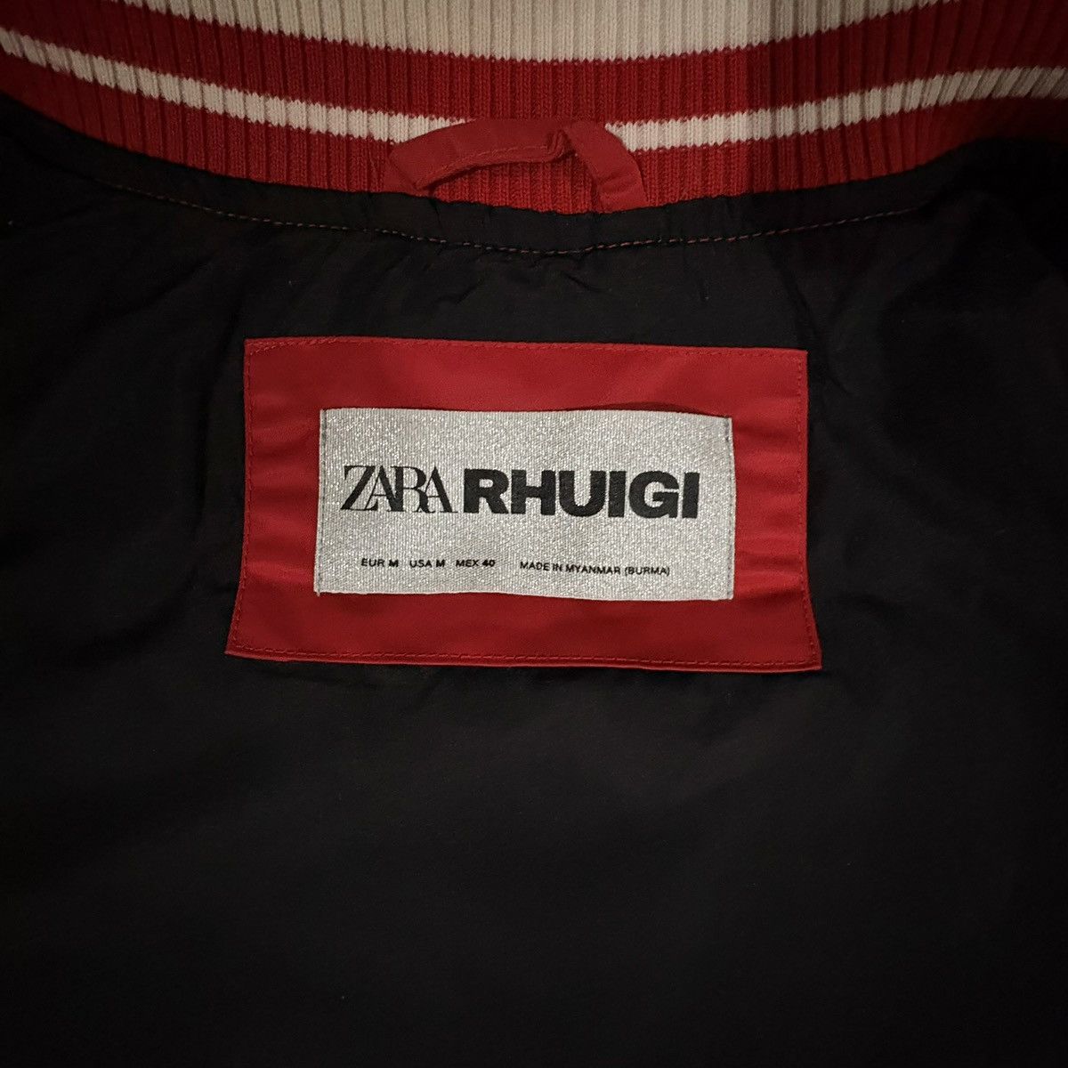 Rhude × Zara Zara x Rhuigi Varsity Jacket Size US M / EU 48-50 / 2 - 3 Thumbnail