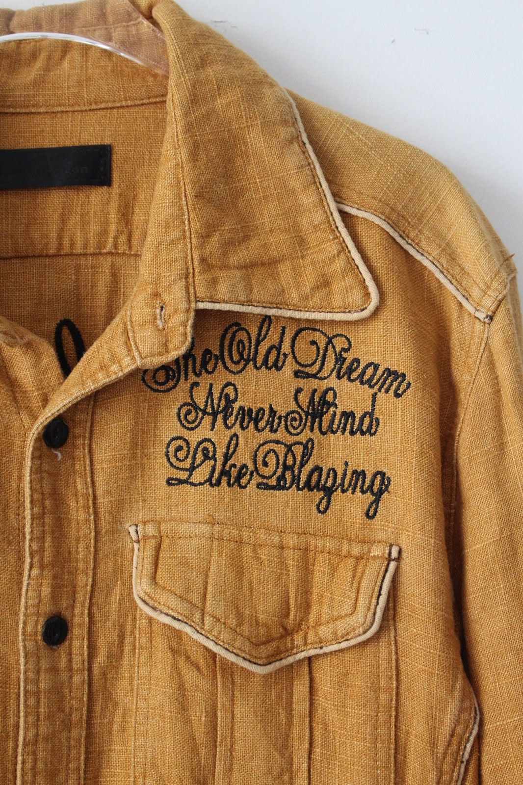 JACKROSE 2000S SANKO JACKROSE LUV MAISON THE OLD DREAM LINEN SHIRT Size US S / EU 44-46 / 1 - 5 Thumbnail