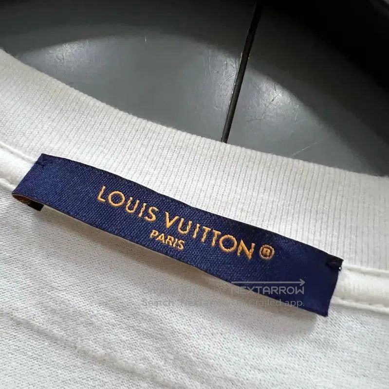 Louis Vuitton Louis Vuitton Summer White Cotton Short Sleeve T-Shirt . Size US M / EU 48-50 / 2 - 2 Thumbnail