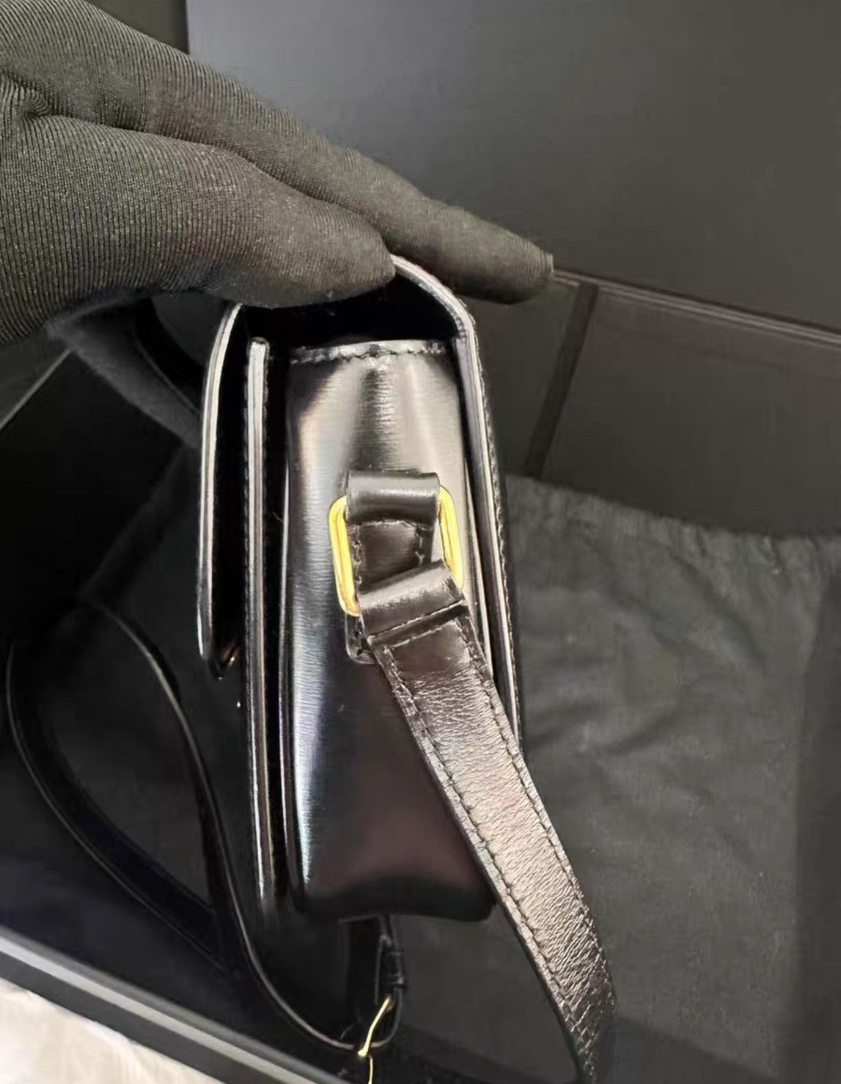 Celine Celine Teen Triomphe Box triumphant box bag J38 Size ONE SIZE - 3 Thumbnail