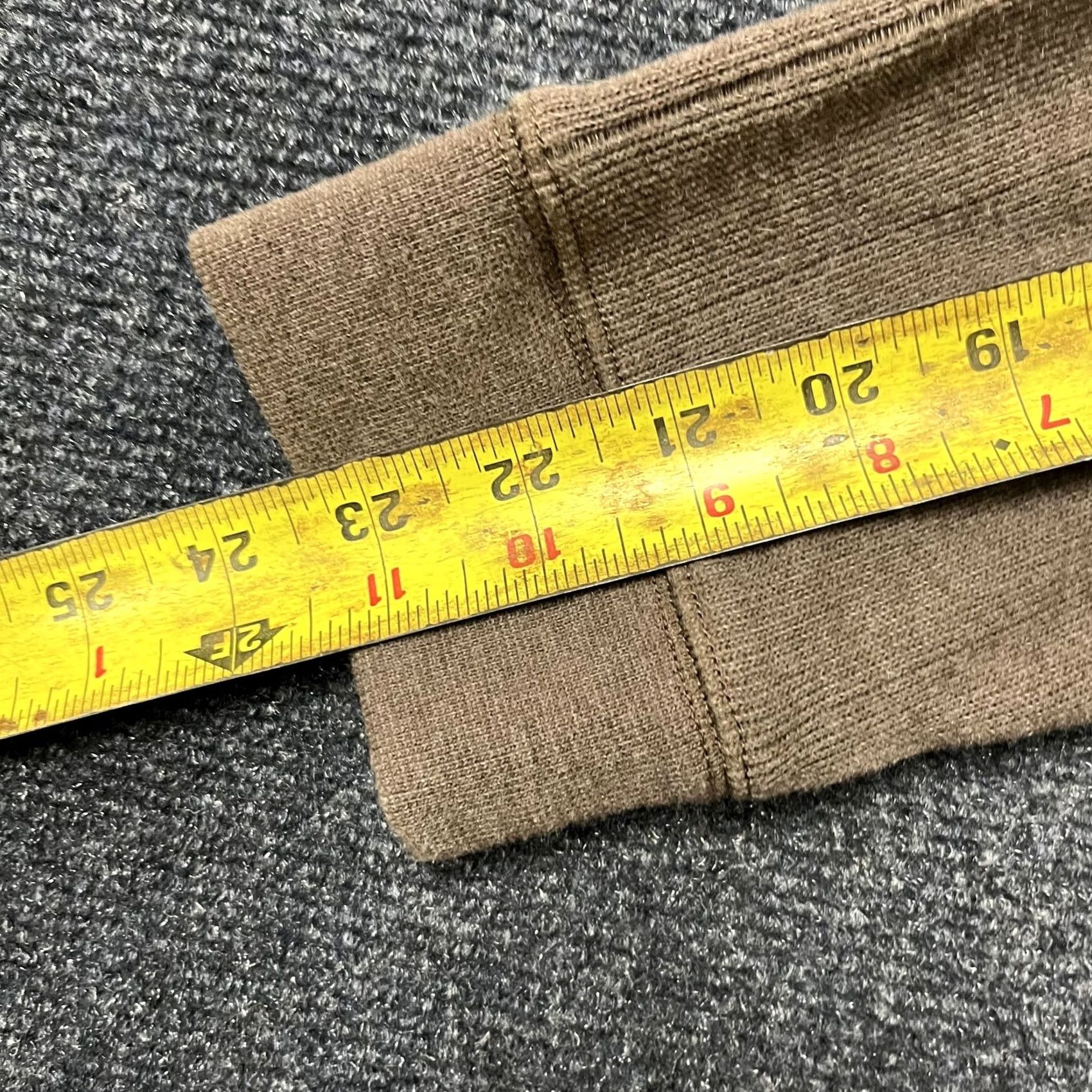 Vintage Columbia Sweater Mens Large Brown Quarter Zip Ribbed Knit Pullover Outdoors Size US L / EU 52-54 / 3 - 5 Thumbnail