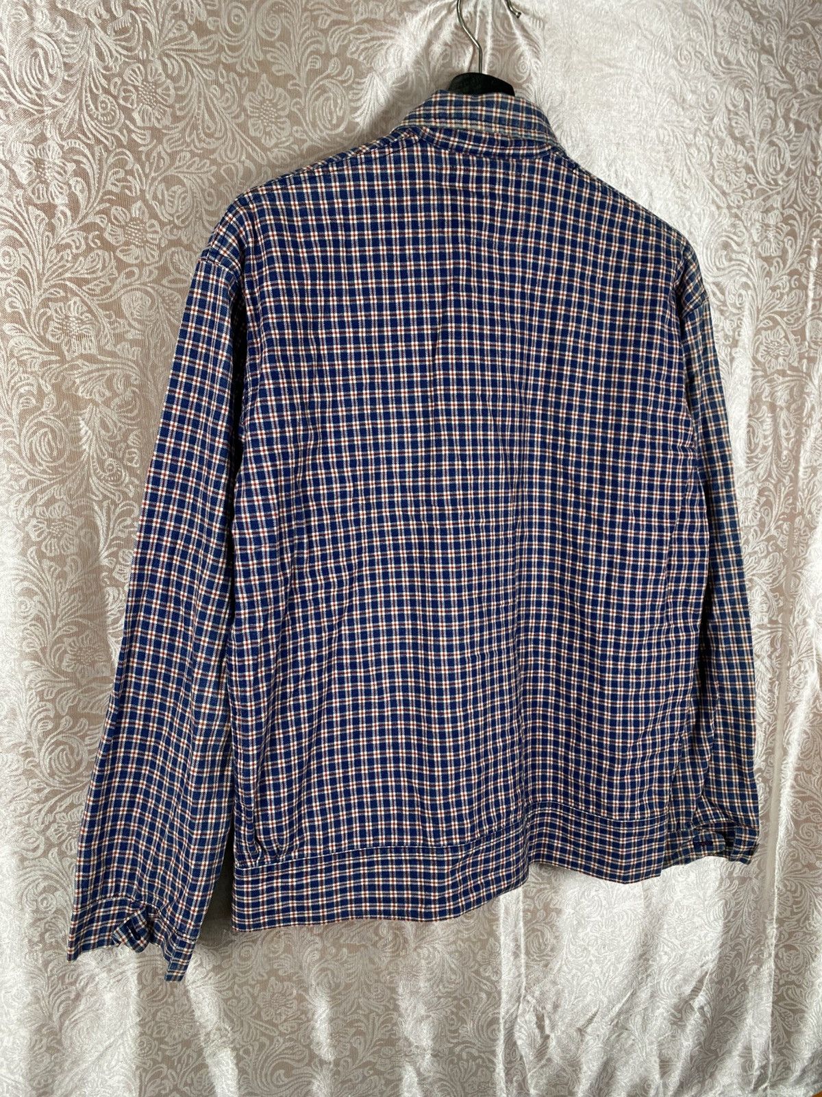 Japanese Brand Rotar Clothing Plaid Zip Jacket Insane Wear Japan Streetwear Size US L / EU 52-54 / 3 - 13 Thumbnail