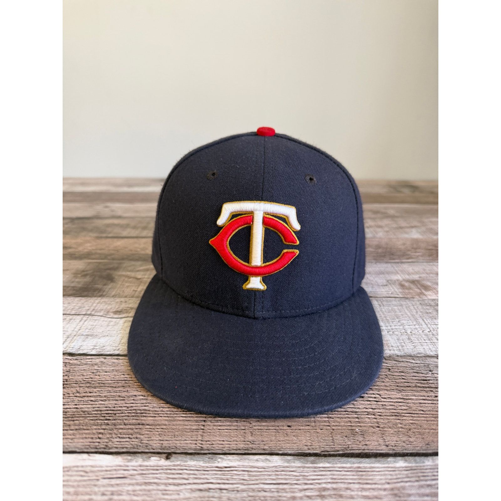 New Era Minnesota Twins New Era 59Fifty Fitted Hat Size 7 3/8 Size ONE SIZE - 2 Thumbnail
