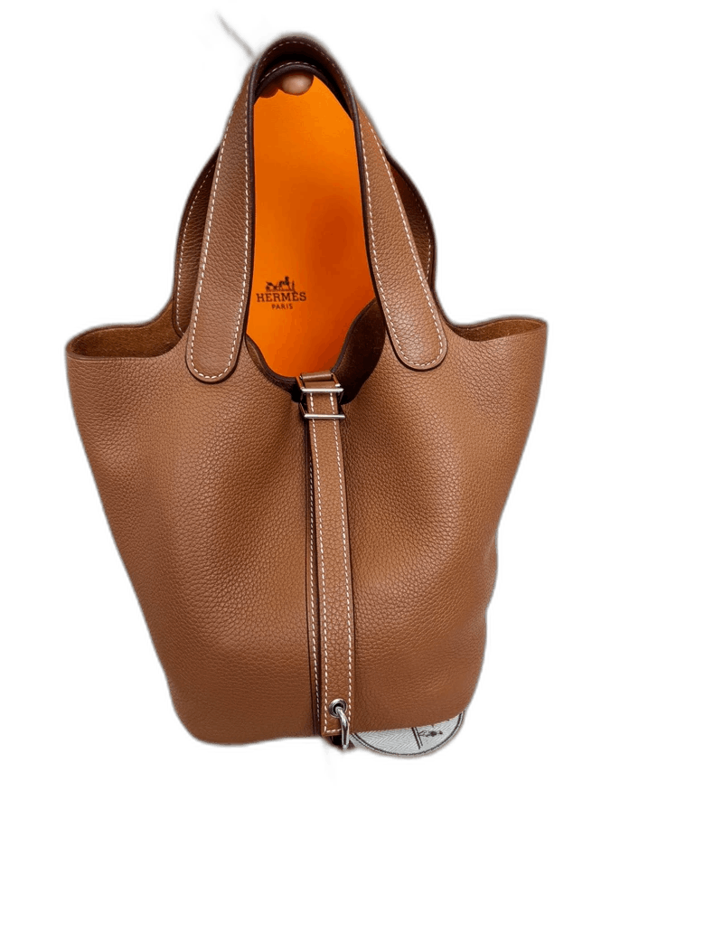 Hermes Picotin 18 Leather Tote Bag