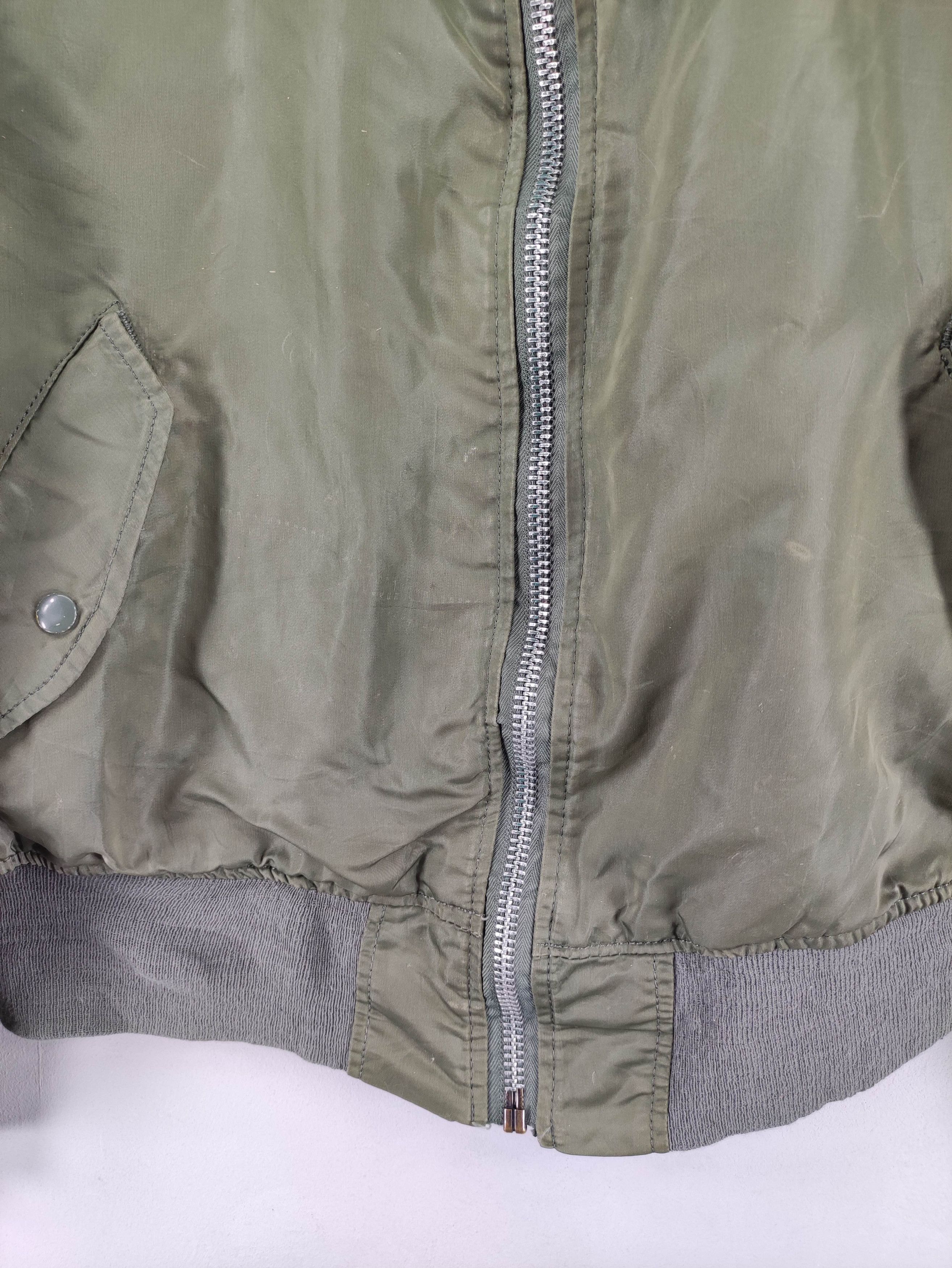 Alpha Industries Vintage Alpha Industries Ma-1 Bomber Jacket Reversible Size US XL / EU 56 / 4 - 2 Thumbnail