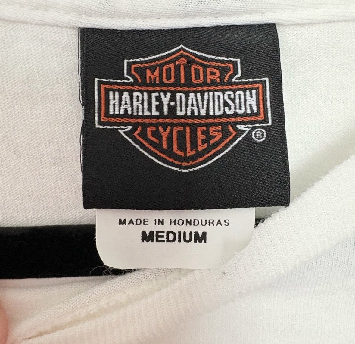Harley Davidson Harley-Davidson Motorcycles White Short Sleeve Tee Shirt M Size US M / EU 48-50 / 2 - 2 Thumbnail