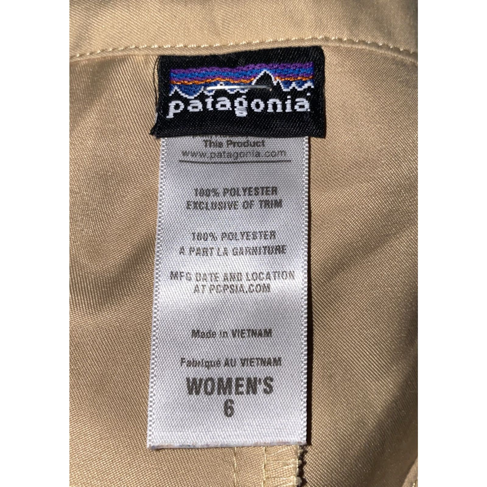 Patagonia Patagonia Skirt Women Midi Beige Polyester Size 6 Regular Casual Solid Size 28" / US 6 / IT 42 - 5 Thumbnail