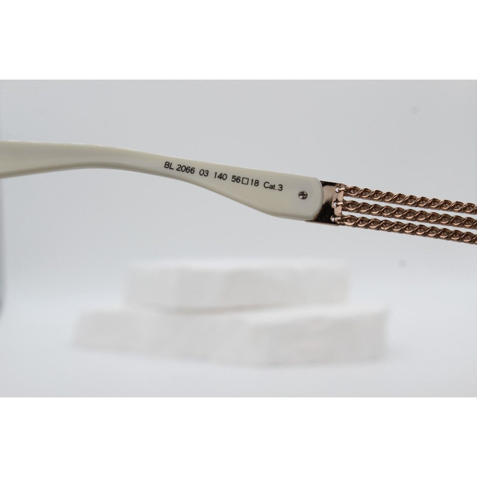 Balmain Balmain BL2066 3 Eyeglasses - Ivory Frame Size ONE SIZE - 5 Thumbnail