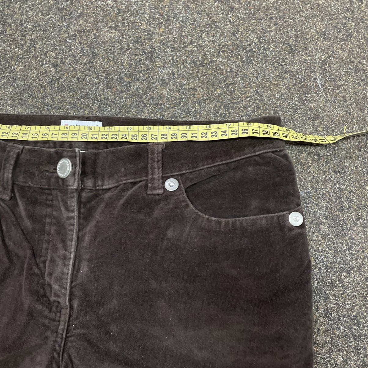Vintage Vintage Y2K Flared Corduroy Pants Grunge 90s Archive Boxy Size 32" / US 10 / IT 46 - 6 Thumbnail