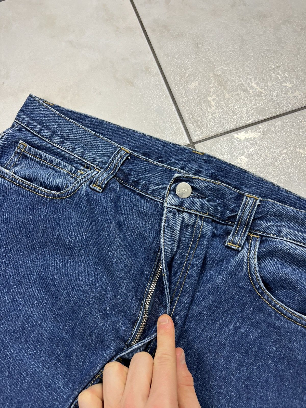 Carhartt Vintage Carhartt Landon pant y2k classic baggy denim jeans Size US 33 - 8 Thumbnail