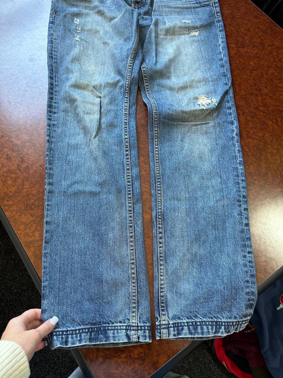 Iceberg Iceberg History Vintage 90s 80s denim jeans pants jnco baggy Size US 35 - 9 Thumbnail