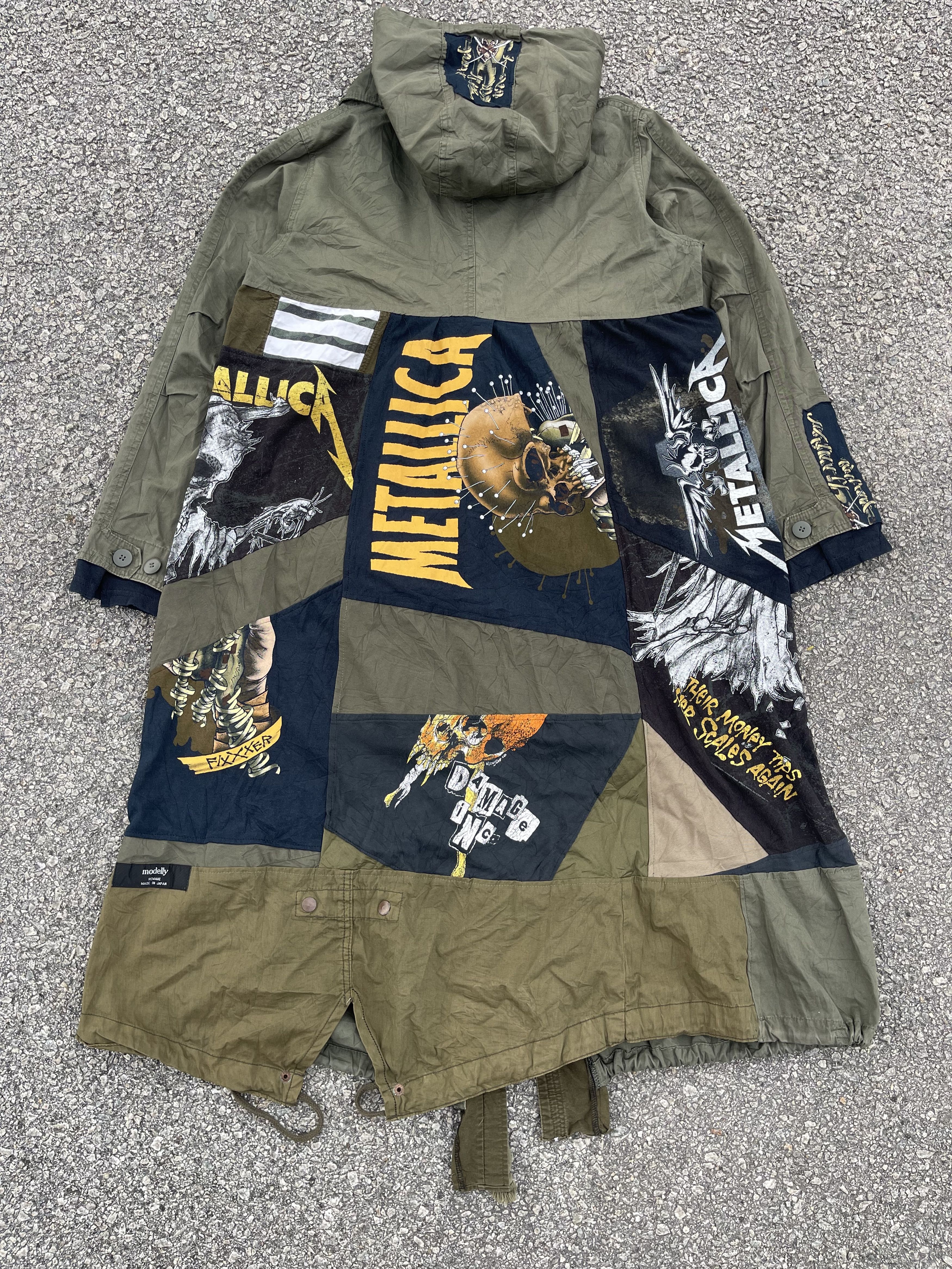 Seditionaries Modelly Remake Metallica Pushead Reconstruct Long Jacket Size US XL / EU 56 / 4 - 15 Thumbnail
