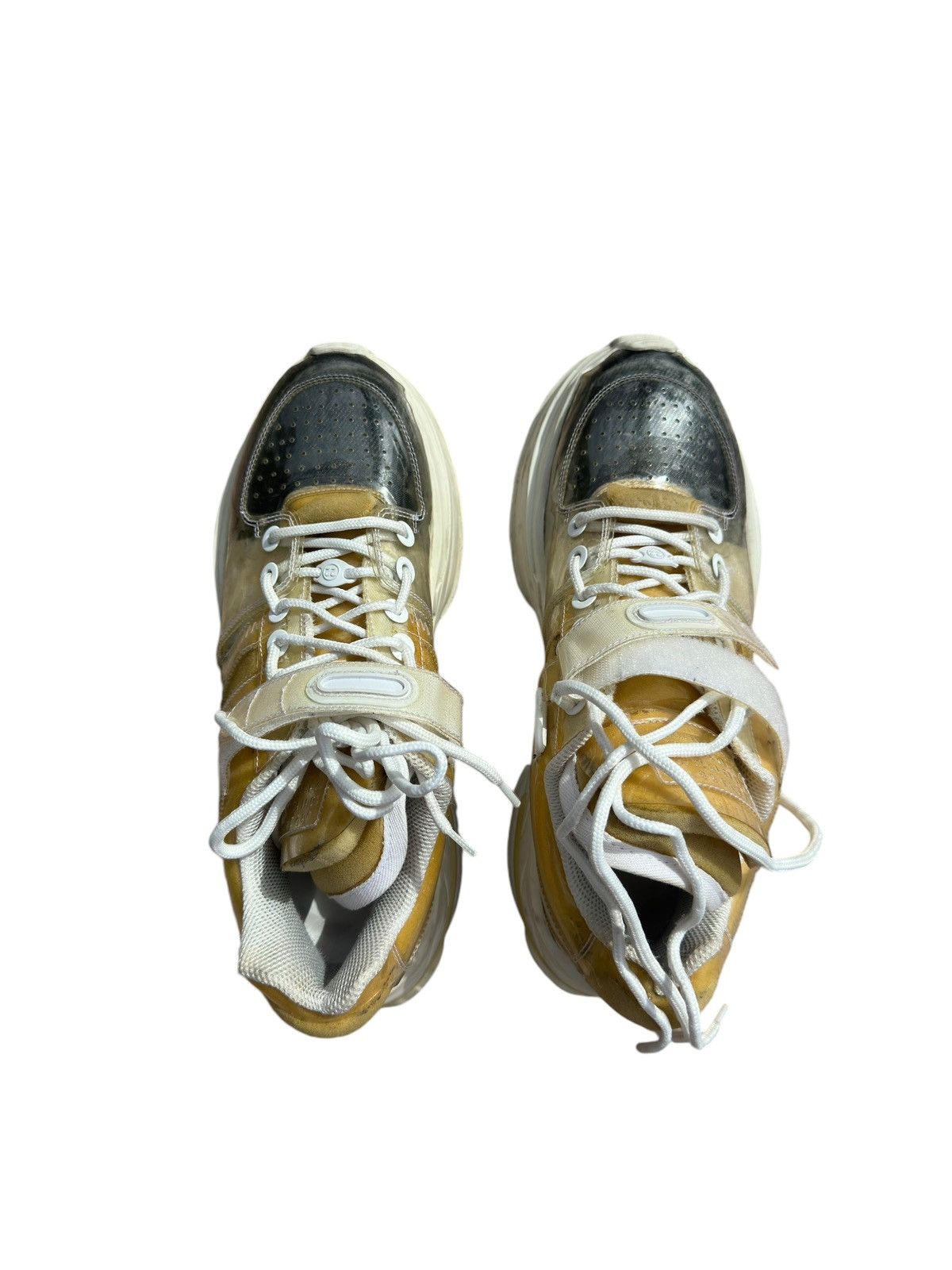 Maison Margiela Maison Margiela Retro Fit Artisanal PVC Sneakers Size US 9 / EU 42 - 3 Thumbnail