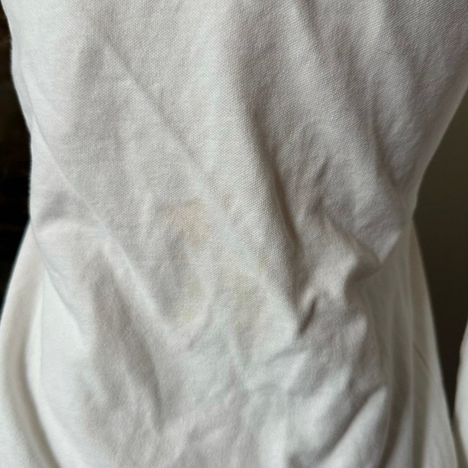 Old Navy old navy white knit long sleeve collared shirt Size S / US 4 / IT 40 - 3 Thumbnail