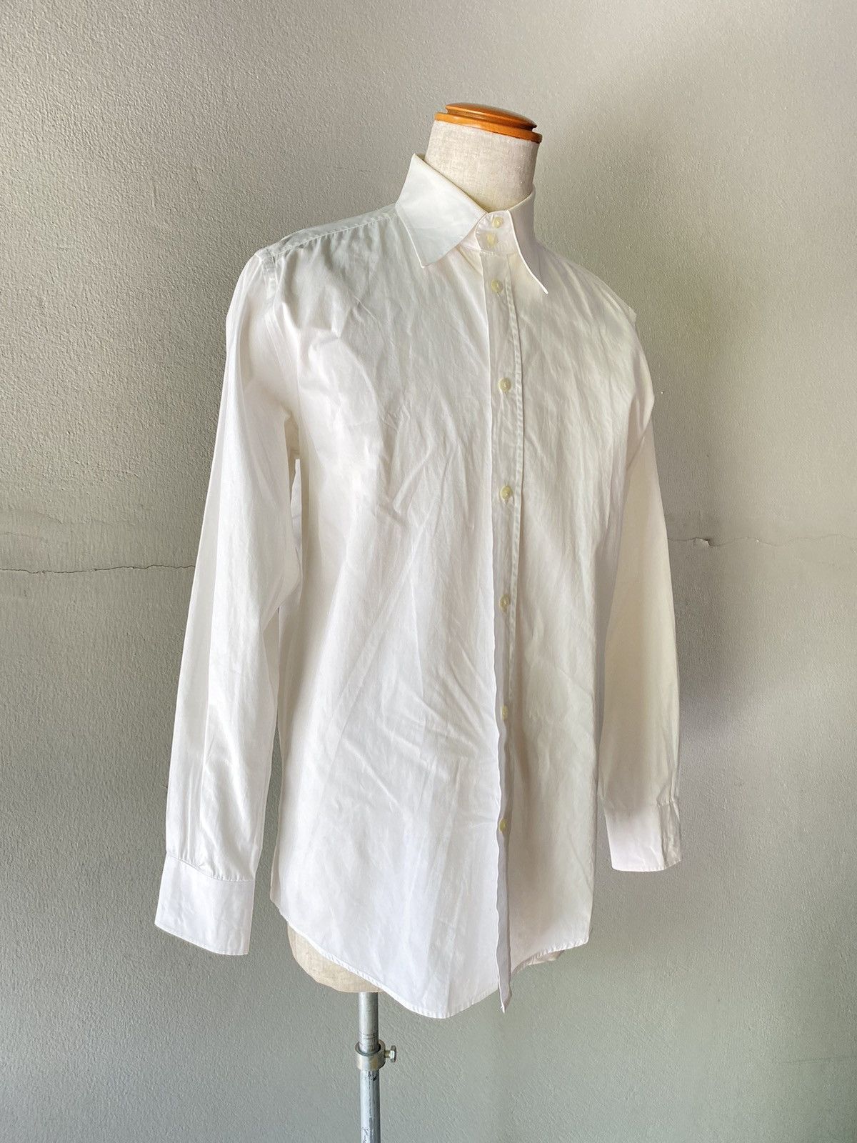 Dolce & Gabbana DOLCE & GABBANA® Men Formal White Shirt Size US XL / EU 56 / 4 - 4 Thumbnail