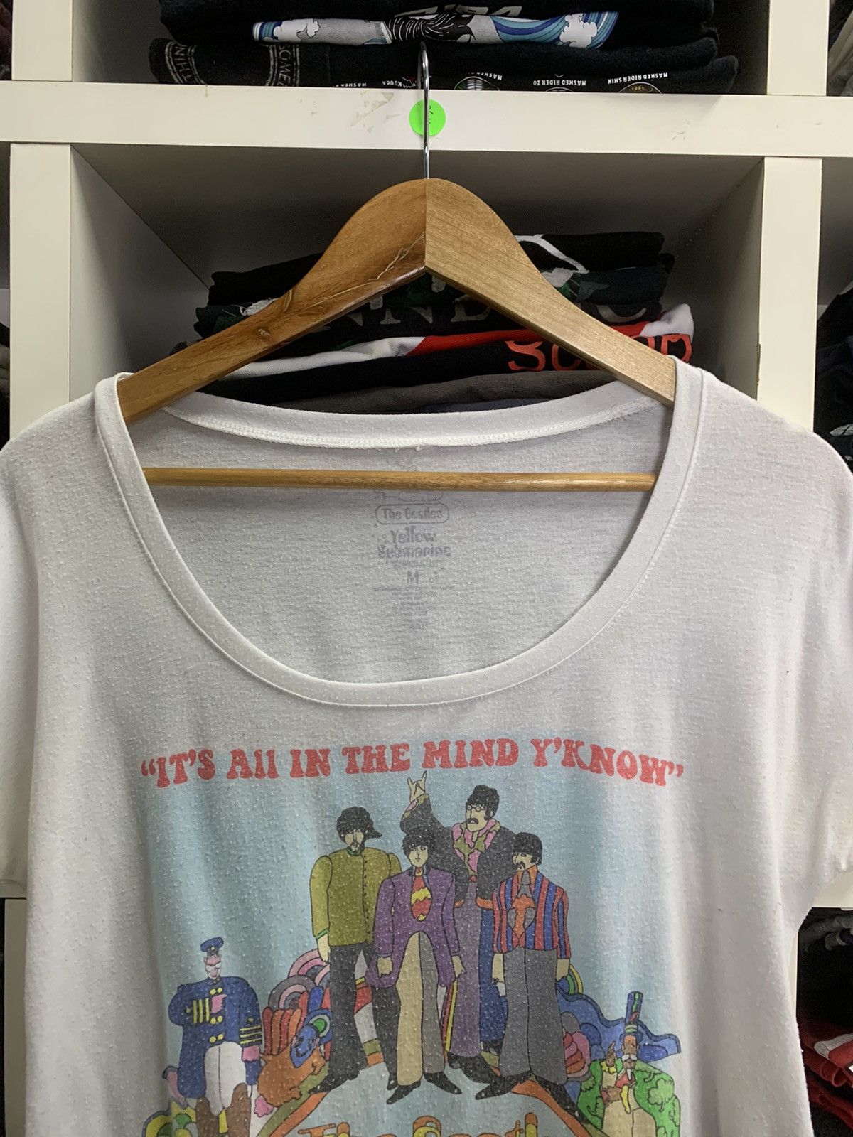 Band Tees × Vintage The Beatles & Submarines womens tee Size US M / EU 48-50 / 2 - 3 Thumbnail