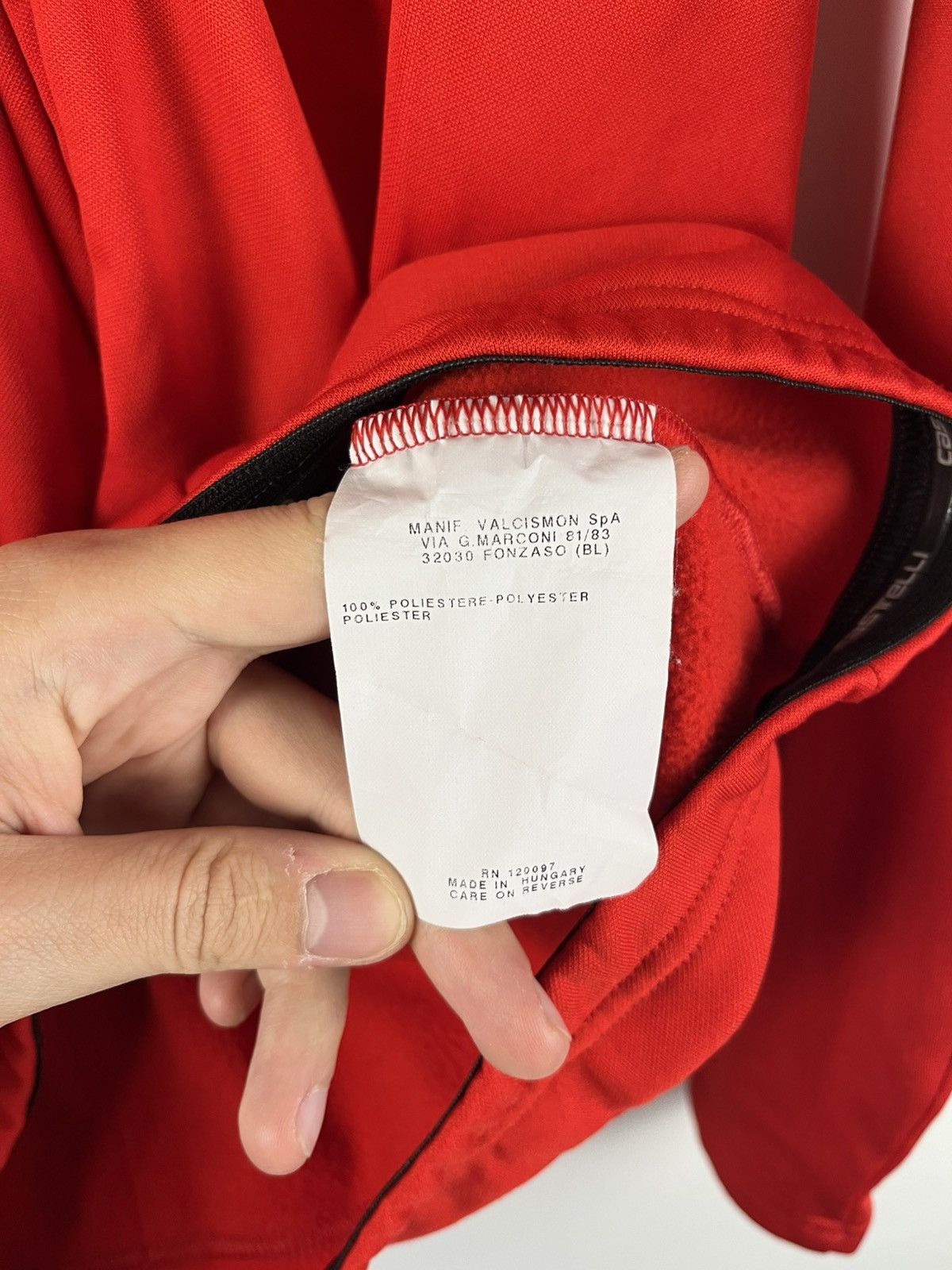 Other Castelli Contatto Cycle Full Zip Long Sleeve Jersey Size US L / EU 52-54 / 3 - 8 Thumbnail