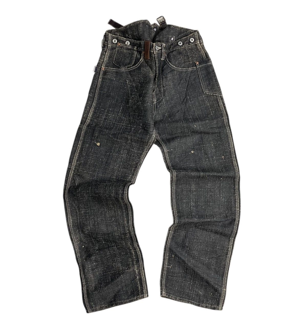 Studio D Artisan Baggy Jeans Sack Material Made In Japan