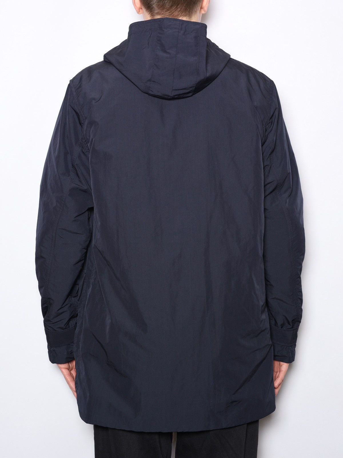 Our Legacy Our Legacy Navy Cloud Jacket Parka 2 in 1 Coat Nylon Size US XL / EU 56 / 4 - 4 Thumbnail