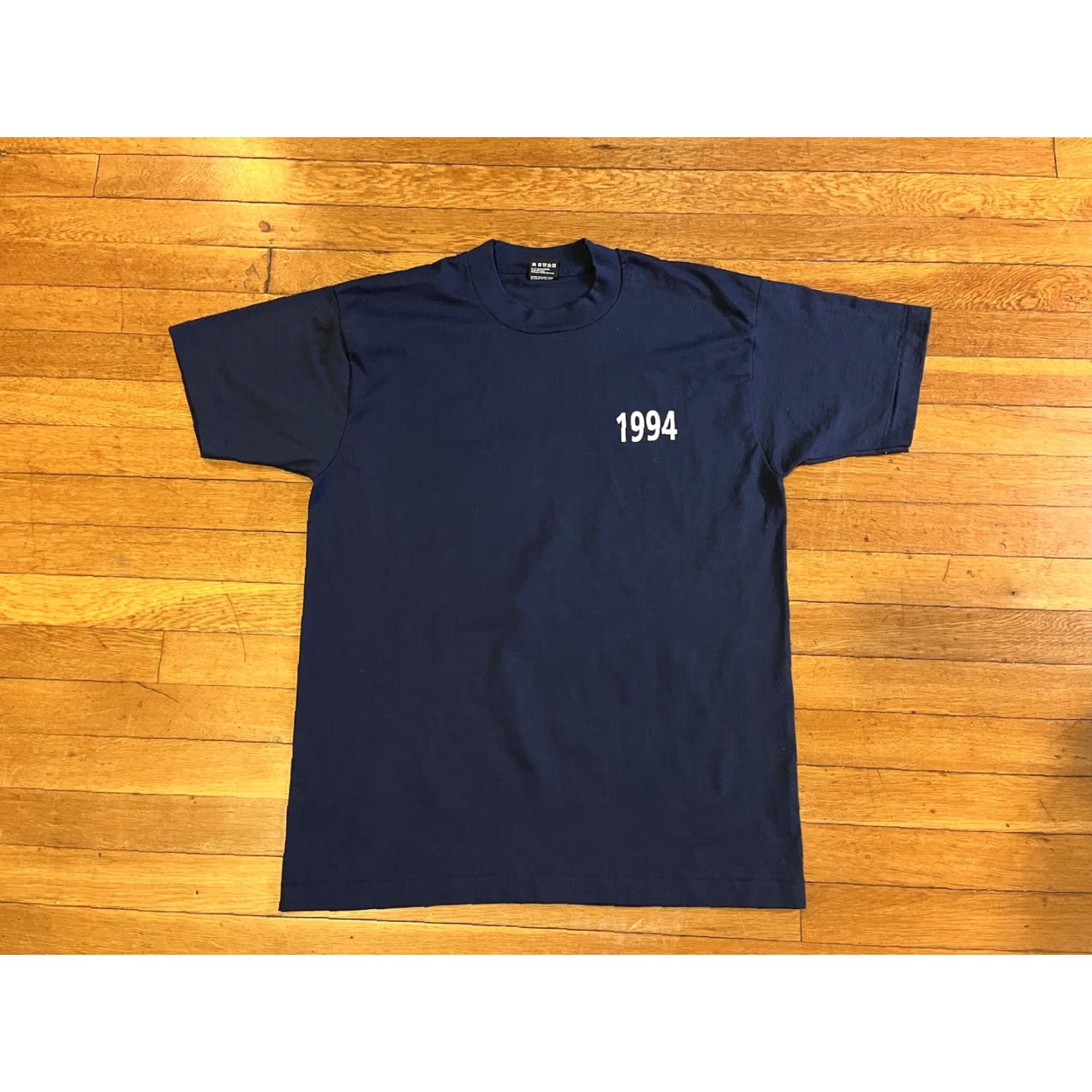 Fruit Of The Loom VINTAGE Camp Weitzel Lake Champlain 1994 Shirt Men’s Large Blue Single Stitch Size US L / EU 52-54 / 3 - 2 Thumbnail
