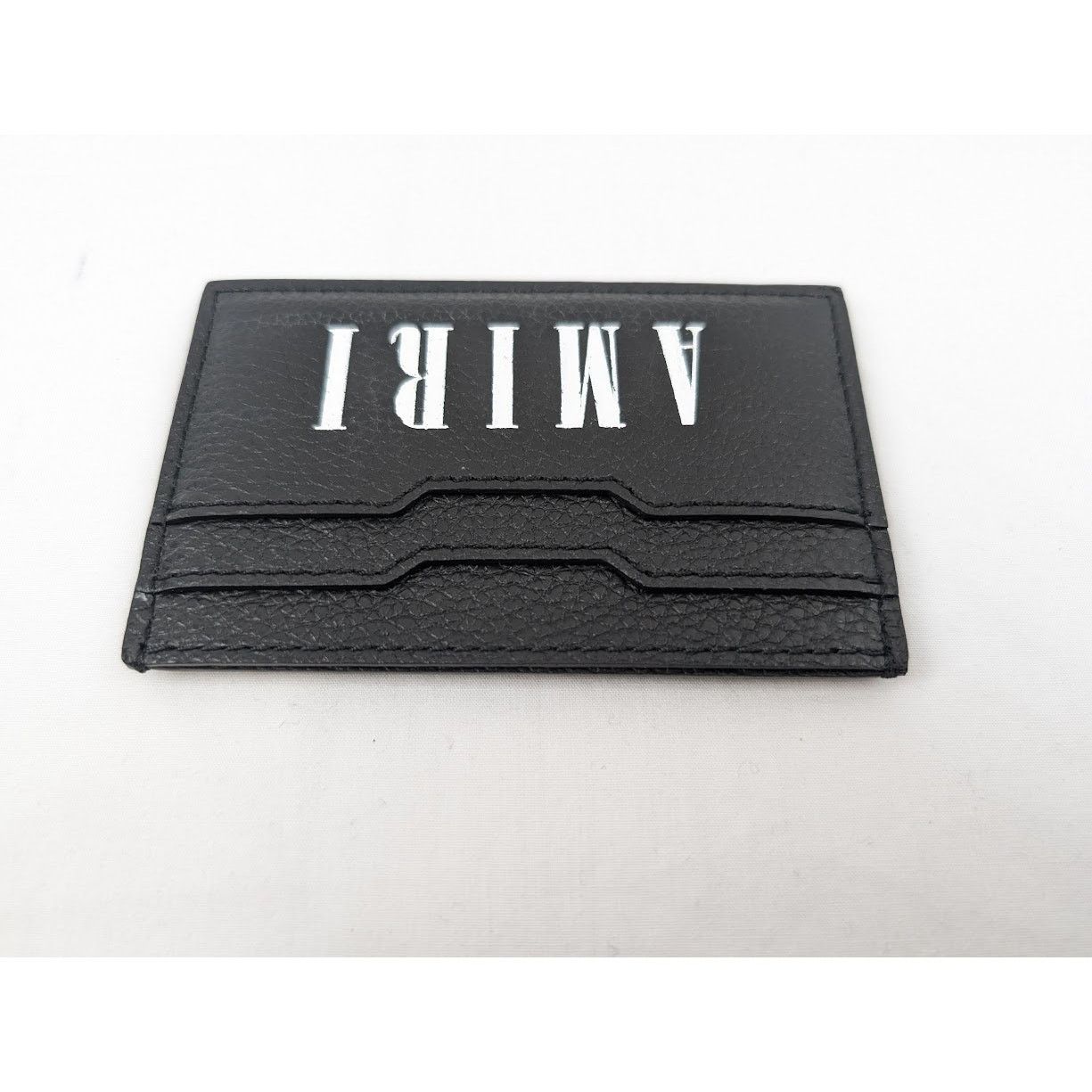 Amiri o1rshd1 Q:2/ Size:OS / Large Amiri Logo Card Holder in Black Size ONE SIZE - 4 Thumbnail