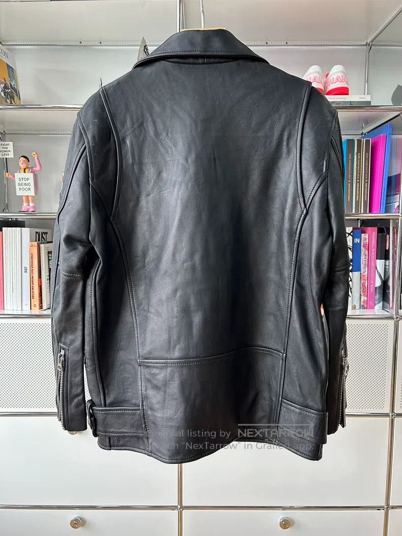Acne Studios Acne Studios Classic Biker Leather Jacket Size XS / US 0-2 / IT 36-38 - 2 Thumbnail