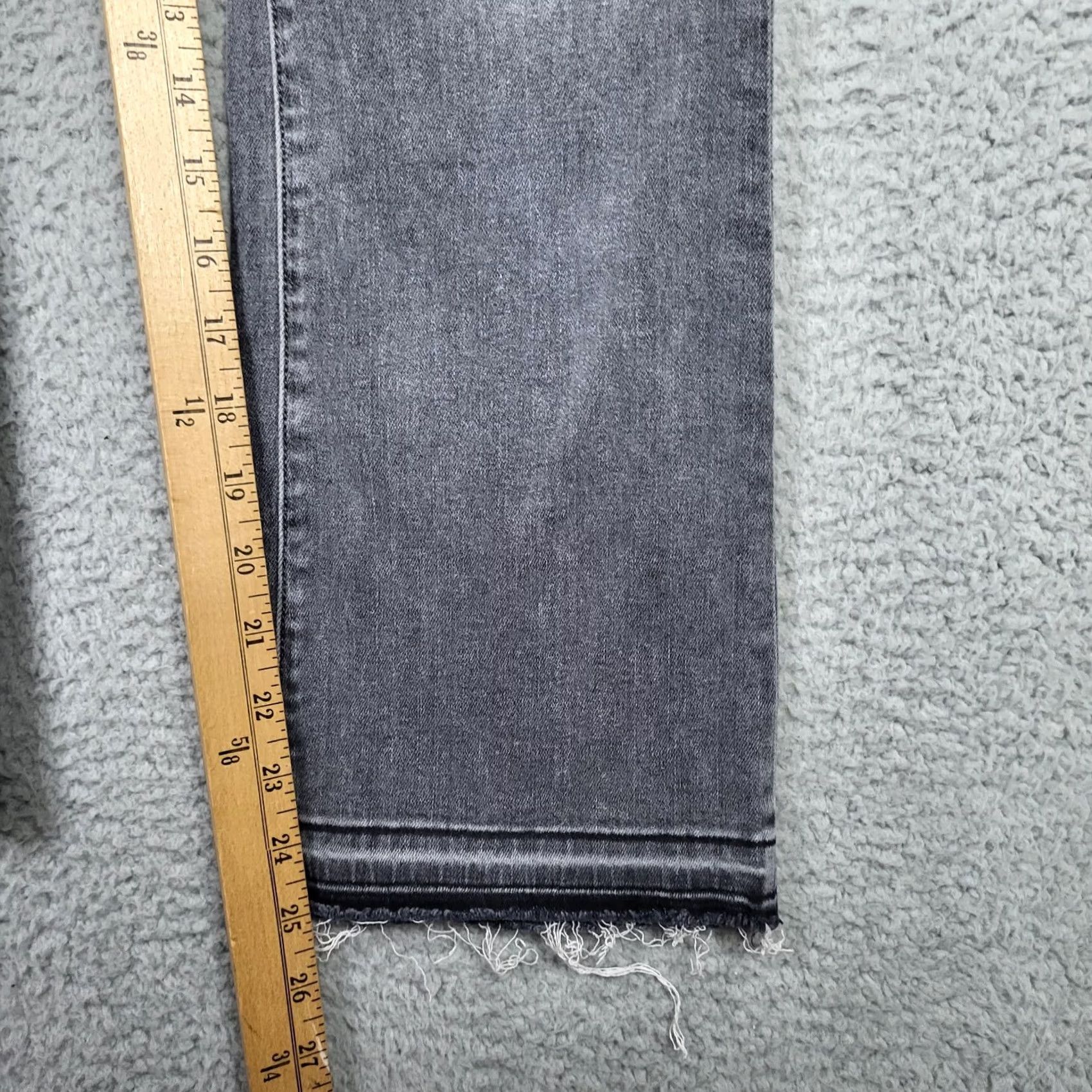 J Brand J.Brand Selena Jeans MID-RISE Earl Grey Women's Size 28 Denim 5-Pocket Belted Regular Fit Size 28" / US 6 / IT 42 - 3 Thumbnail