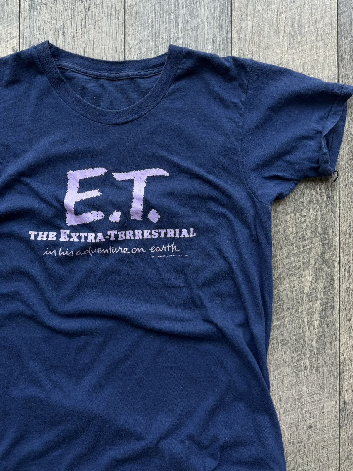 Vintage Vintage 1982 E.T. THE EXTRA-TERRESTRIAL Movie Promo Tee Size US L / EU 52-54 / 3 - 2 Thumbnail