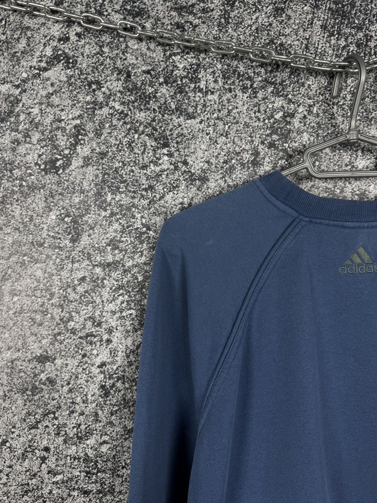 Adidas Adidas Vintage 90s Sweatshirt Retro Big Logo Pullover Size M Size US M / EU 48-50 / 2 - 13 Thumbnail