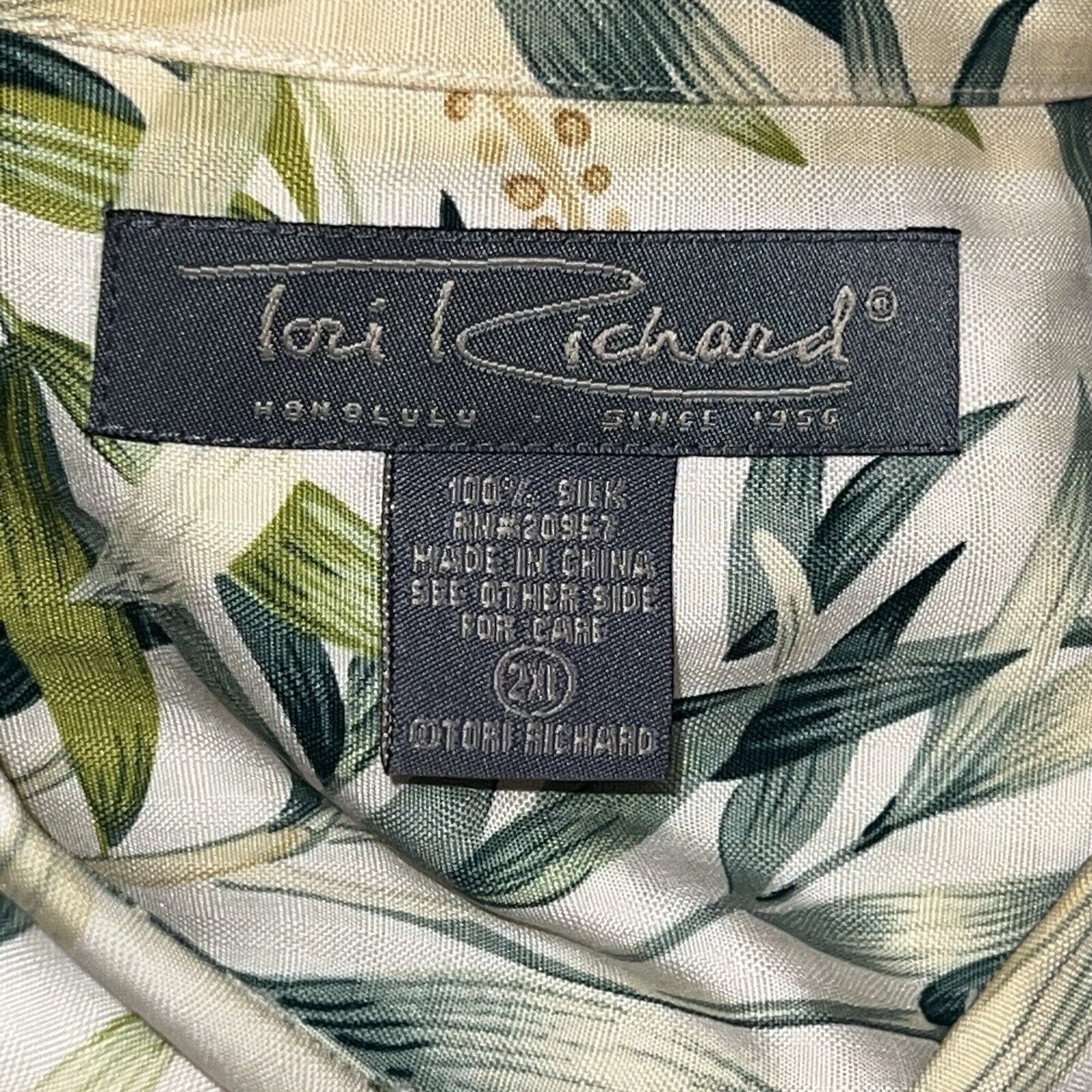 Tori Richard Tori Richard Hawaiian Shirt Men’s 2XL Floral Aloha Camp Size US XXL / EU 58 / 5 - 4 Thumbnail