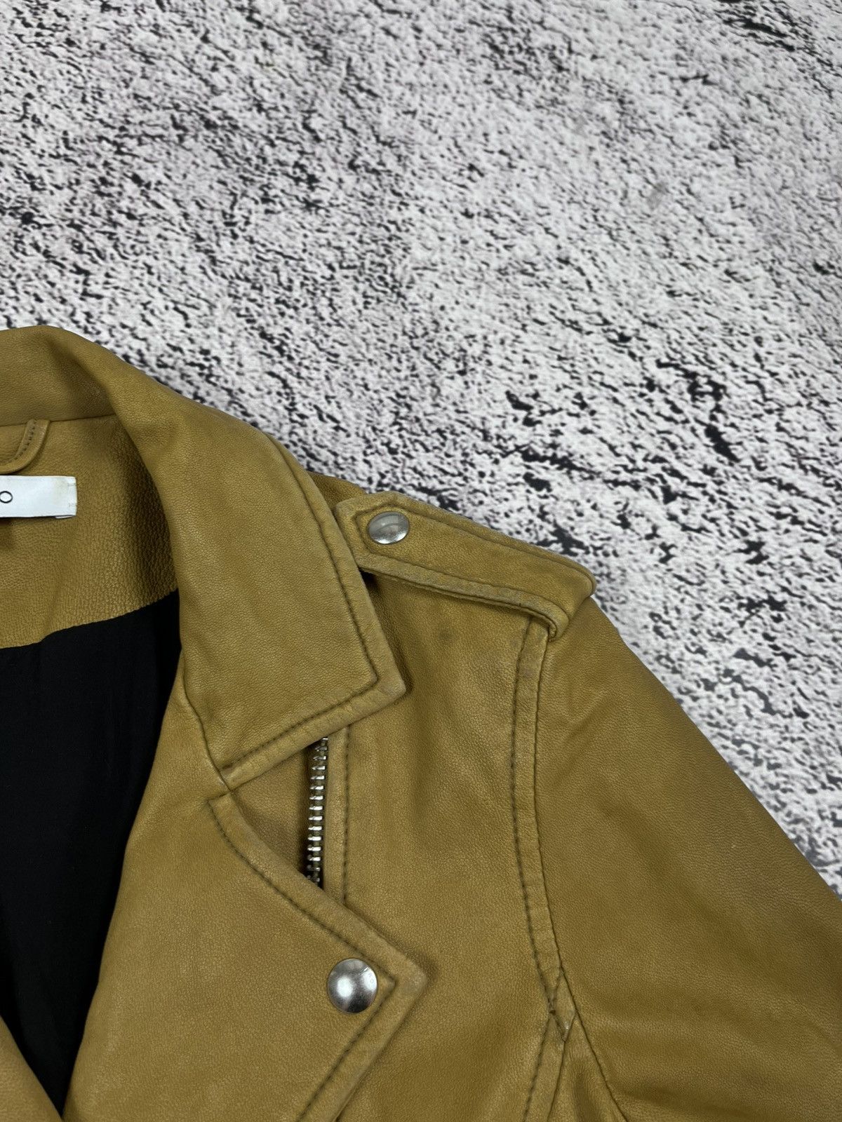 Iro Vintage Iro Leather Biker Perfecto Jacket Bomber size 38 Size XS / US 0-2 / IT 36-38 - 15 Thumbnail