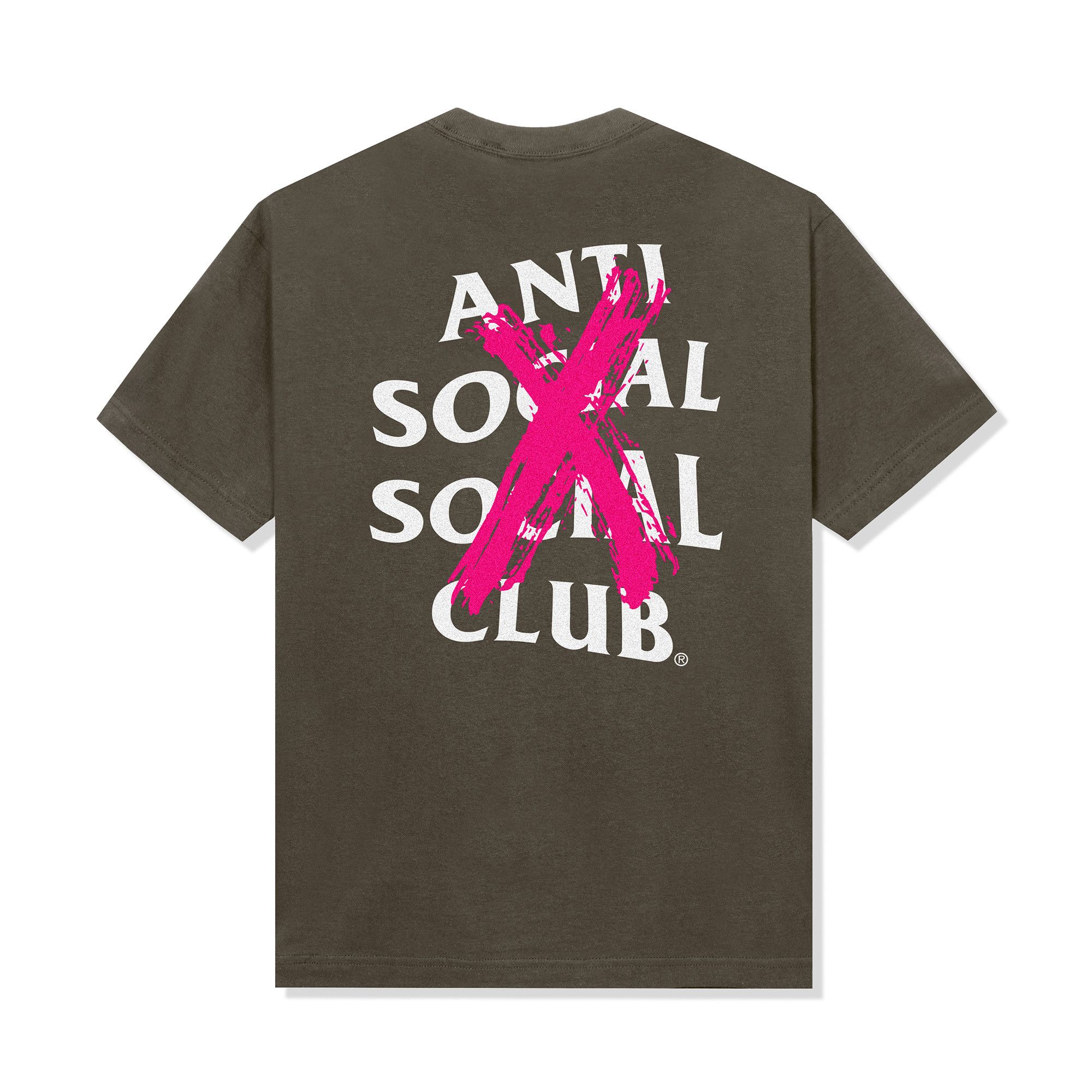 Anti Social Social Club Anti Social Social Club Cancelled Tee Dusty Brown Vip Drop Size US XL / EU 56 / 4 - 1 Thumbnail