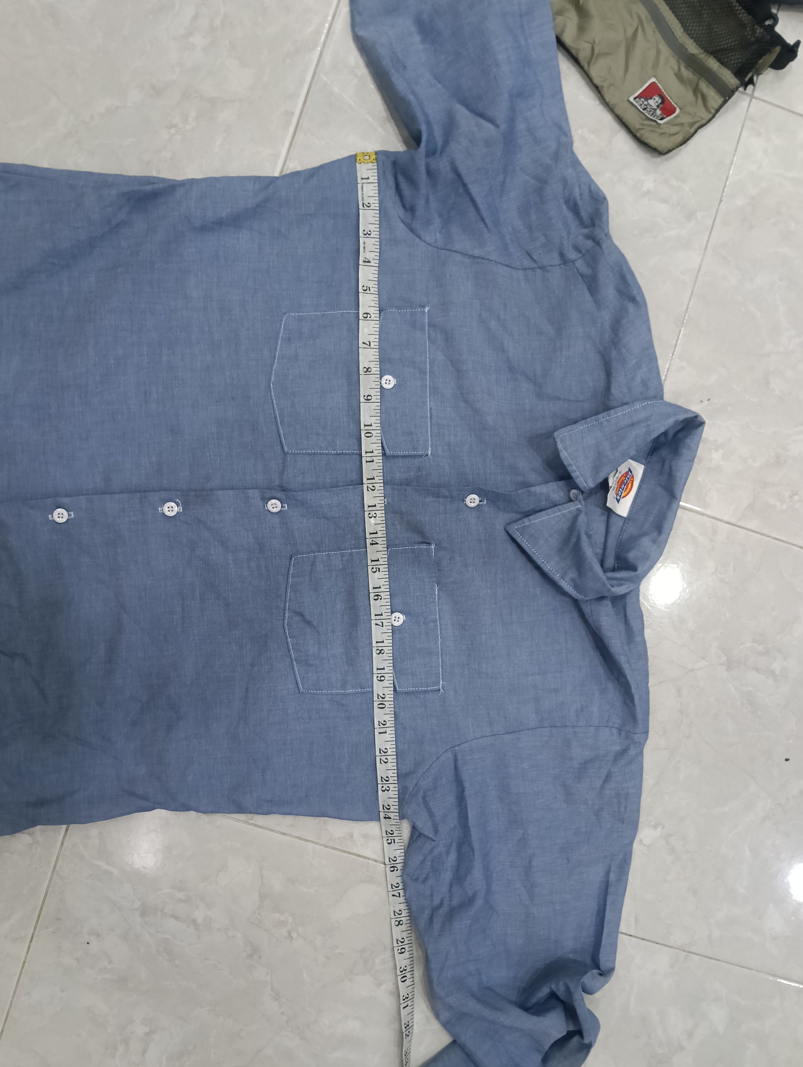 Dickies Vintage Rare Dickies Chambray Size US XL / EU 56 / 4 - 7 Thumbnail