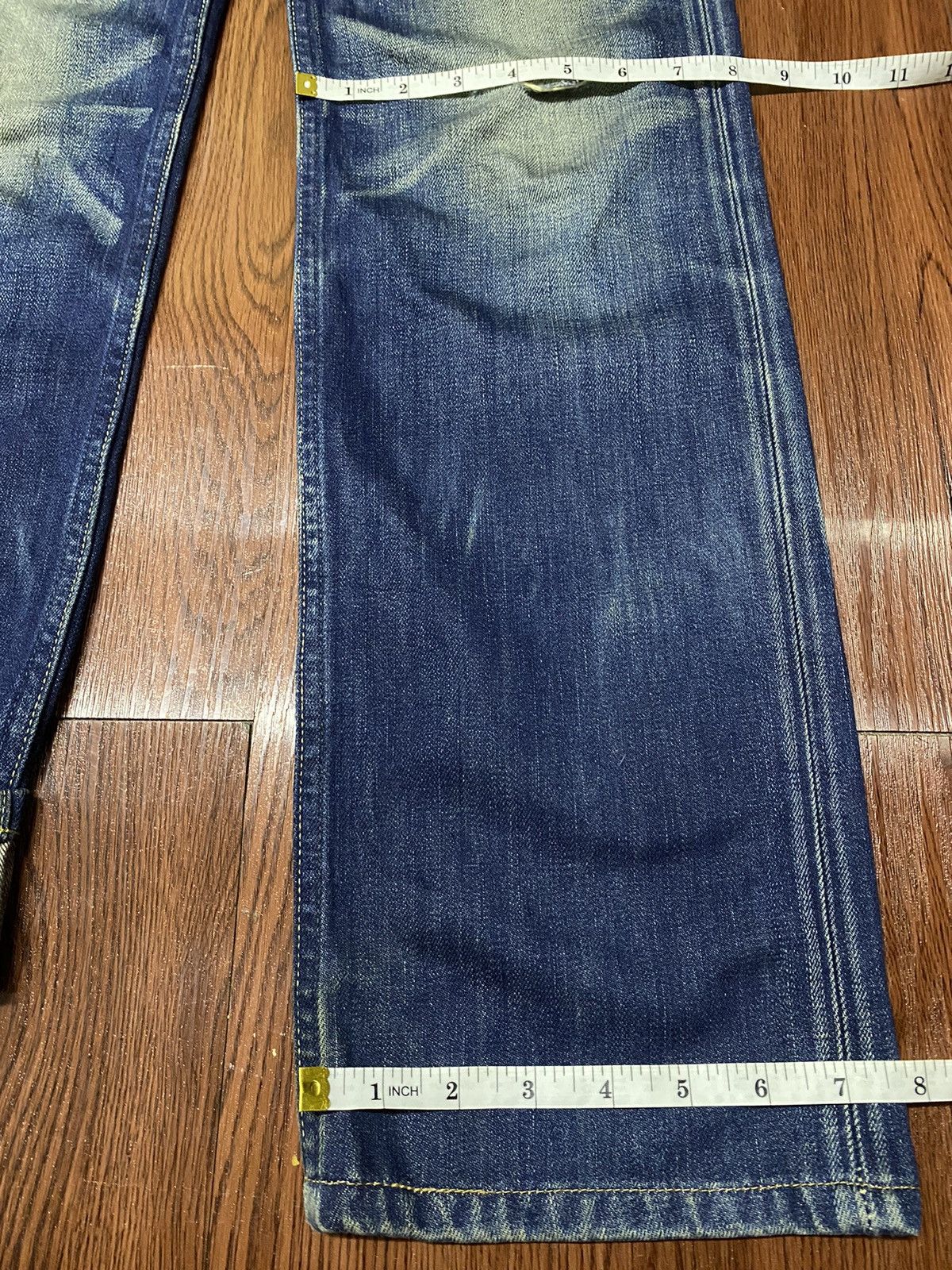 Levi's Vintage 90s Levis 502 Loose Honeycomb Distressed Jeans Size US 30 / EU 46 - 15 Thumbnail