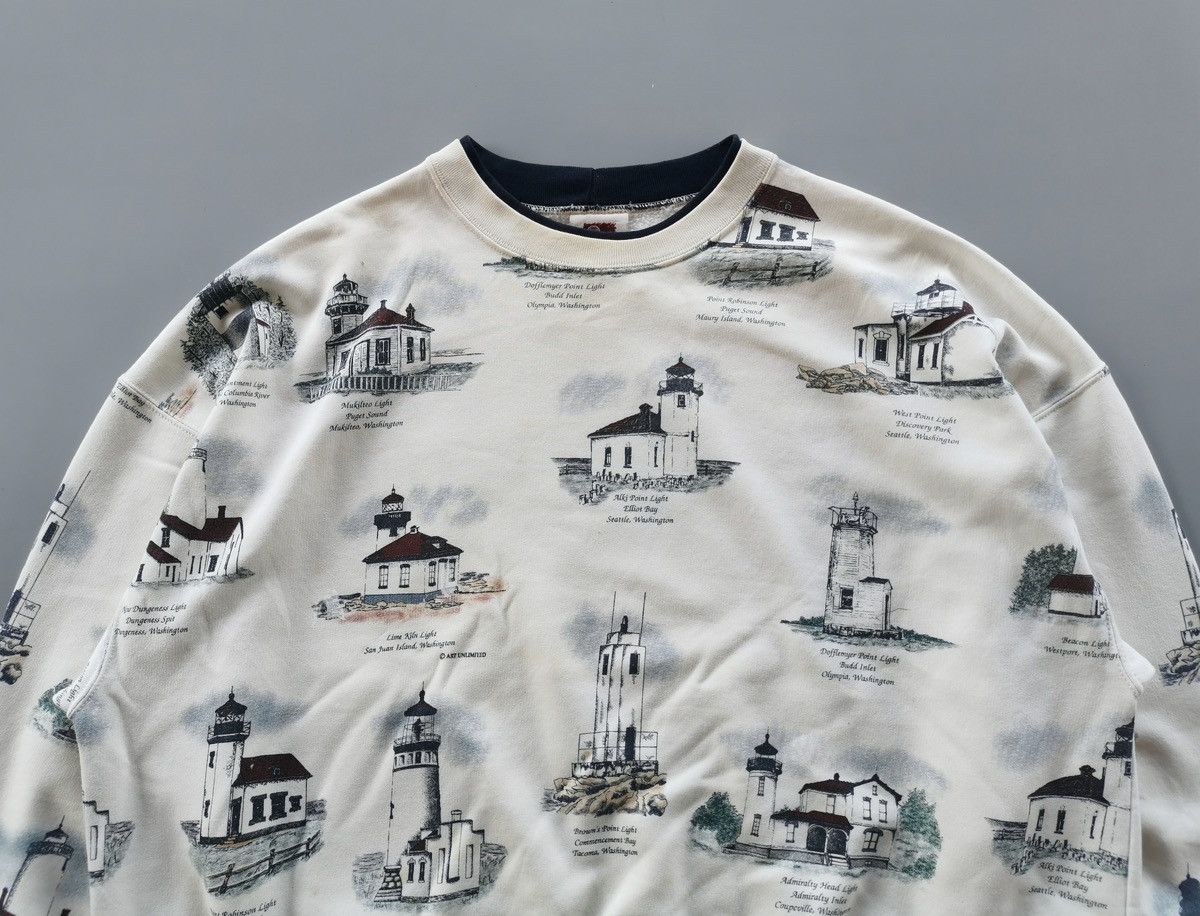 Vintage Vintage Art Unlimited Sportswear Sweatshirt Made In Usa Size US XXL / EU 58 / 5 - 10 Thumbnail