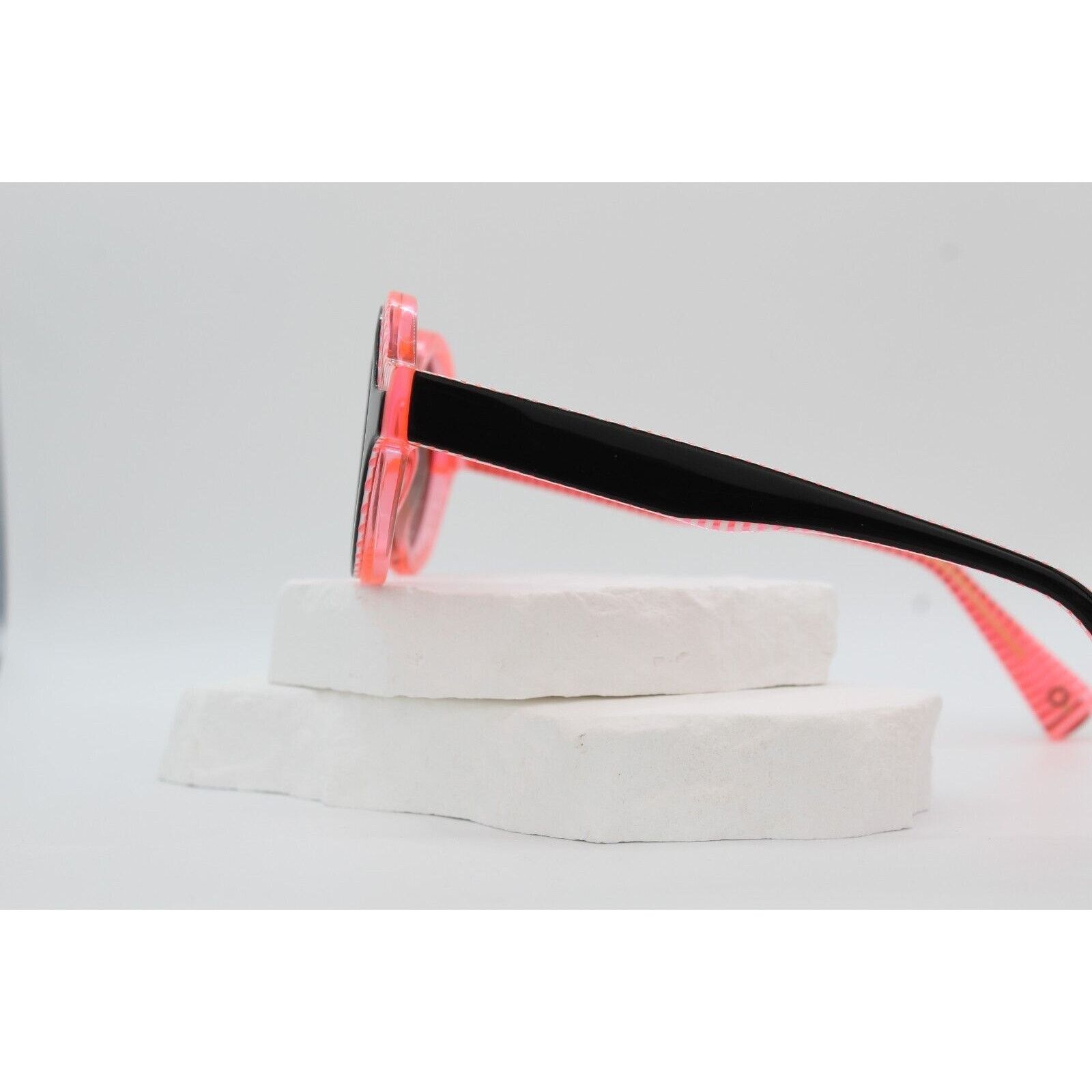 Etnia Barcelona Etnia AQFBI0128 Round Eyeglasses - Electric Rose Pinstripe Size ONE SIZE - 3 Thumbnail