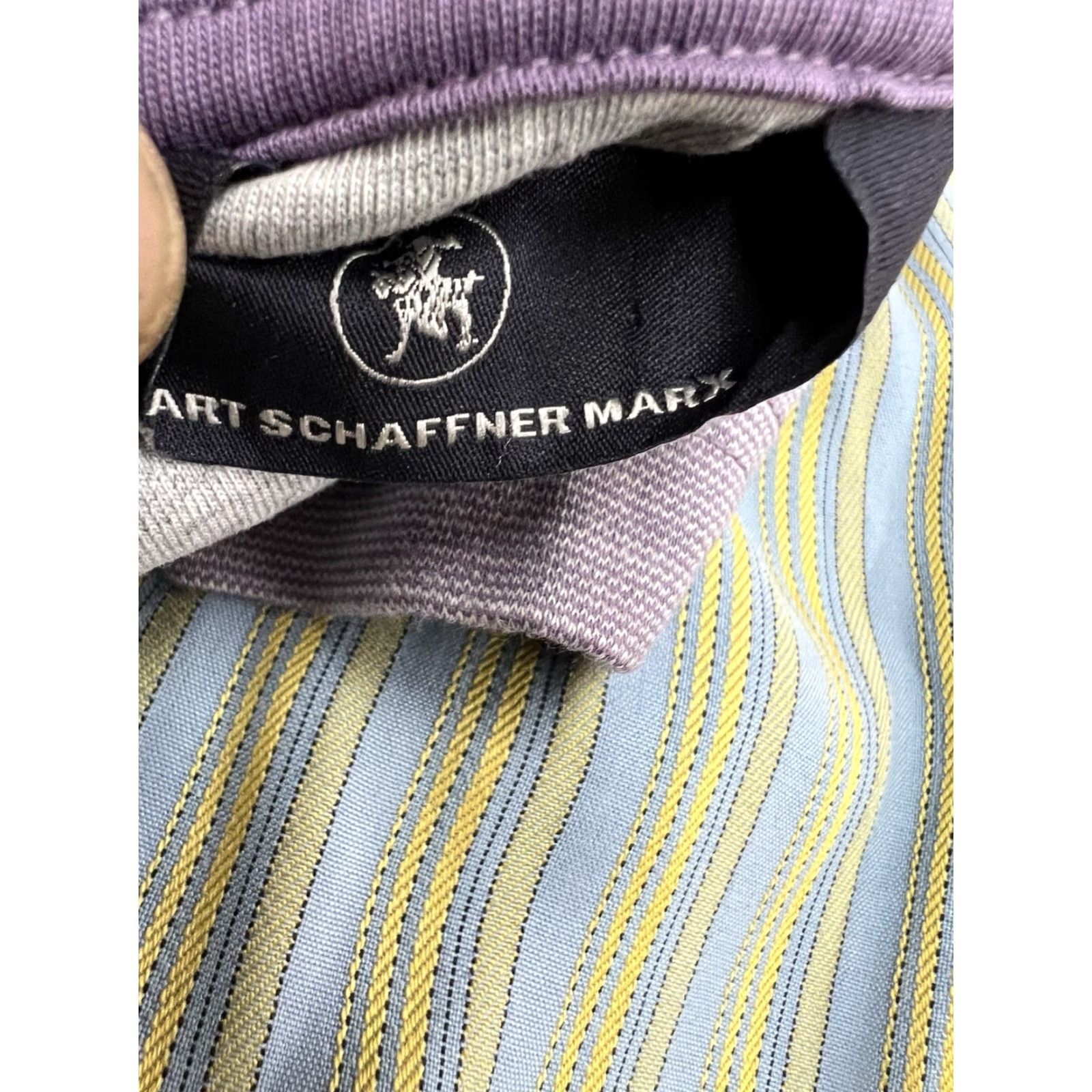 Hart Schaffner Marx Hart Schaffner Marx Polo Shirt Men L Heather Purple Short Sleeve Casual Golf Size US L / EU 52-54 / 3 - 5 Thumbnail