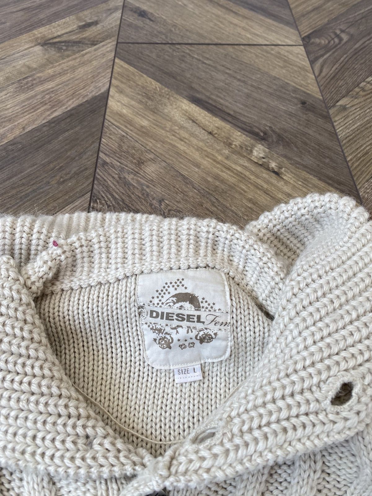Diesel Vintage Diesel Archival Women’s Sweater Size L / US 10 / IT 46 - 8 Thumbnail