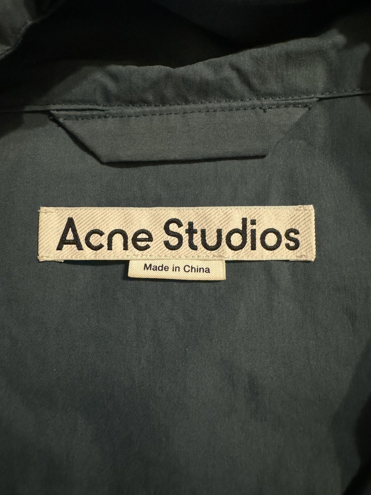Acne Studios Acne Studios Asymmetric Zip Lightweight Jacket Size US S / EU 44-46 / 1 - 2 Thumbnail