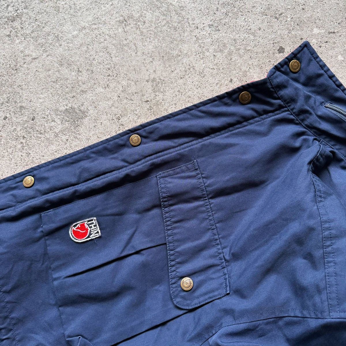 Fjallraven Fjallraven Men Vintage Jacket Blue Hooded Outdoor Thinsulate Size US L / EU 52-54 / 3 - 5 Thumbnail